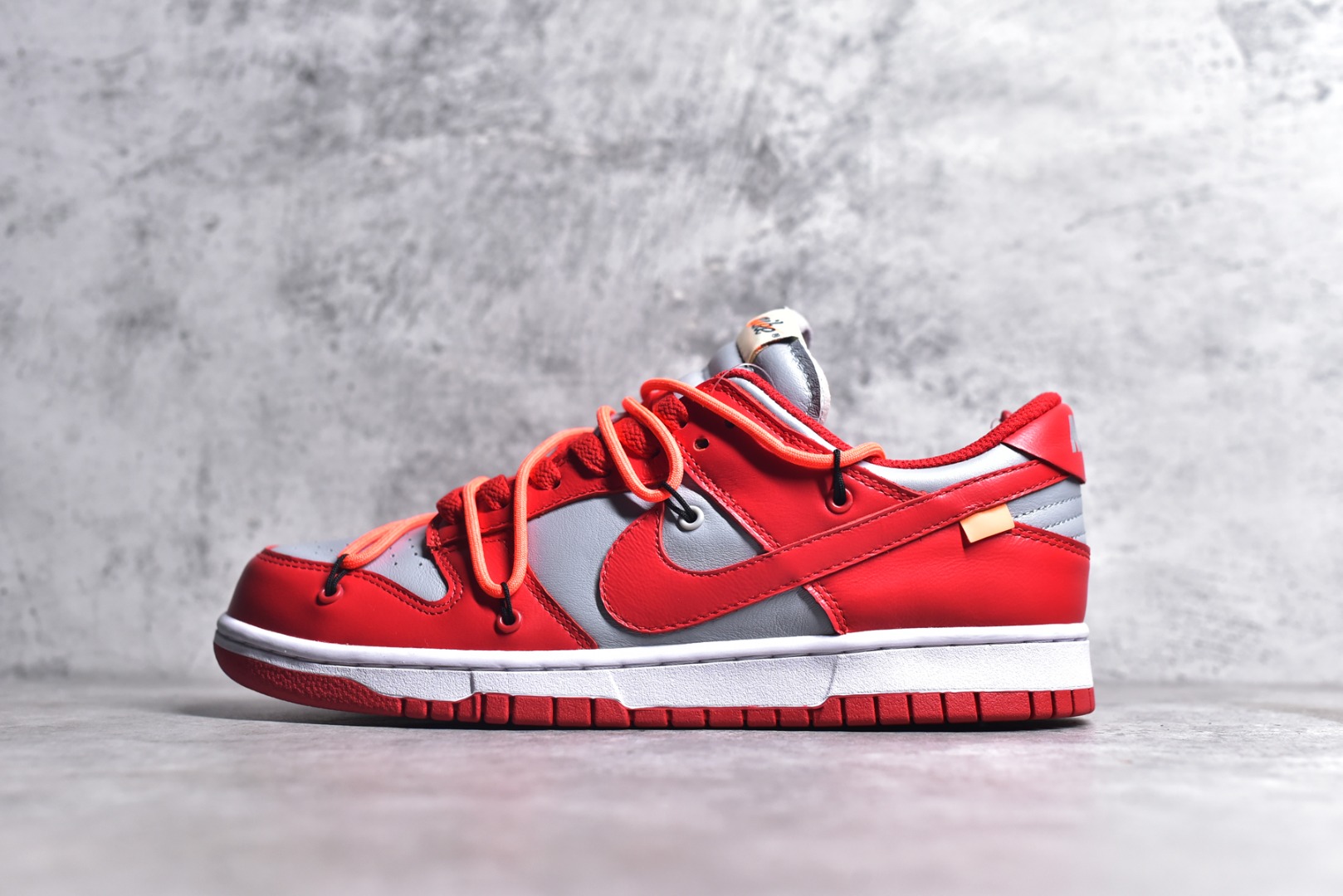 NIKE DUNK LOW OFF-WHITE UNIVERSITY RED CT0856-600