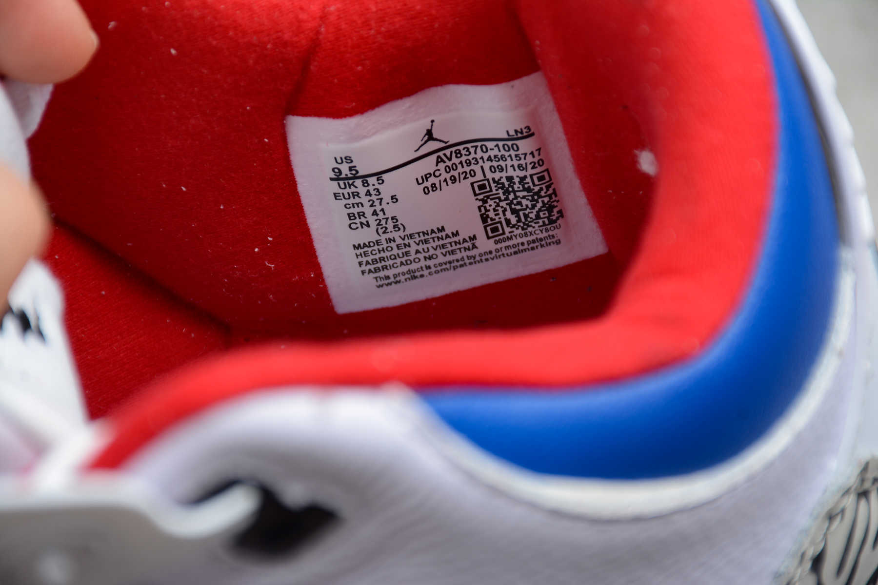 Air Jordan 3 “Seoul” AJ3 AV8370-100