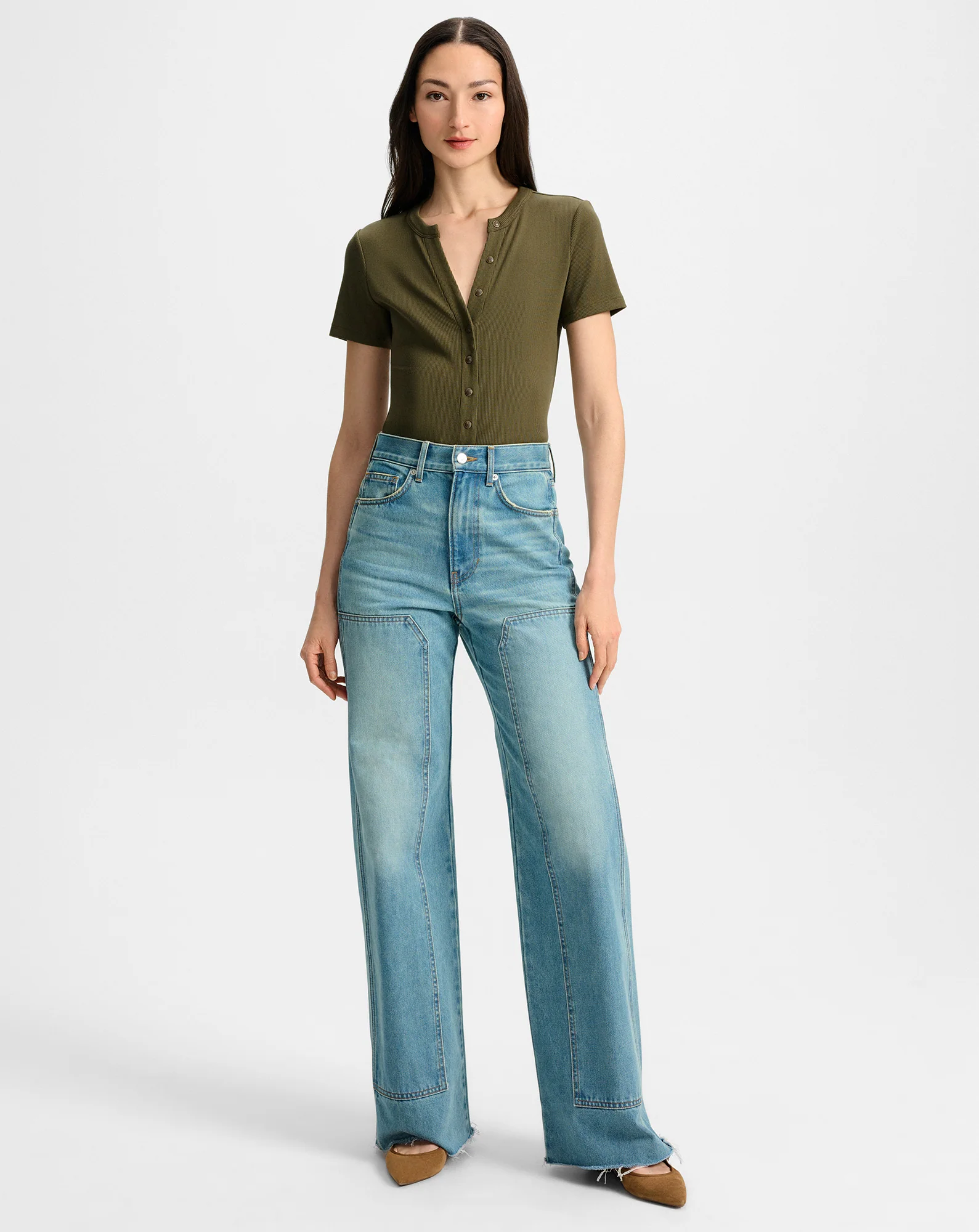 Dilia Button-Down T-Shirt