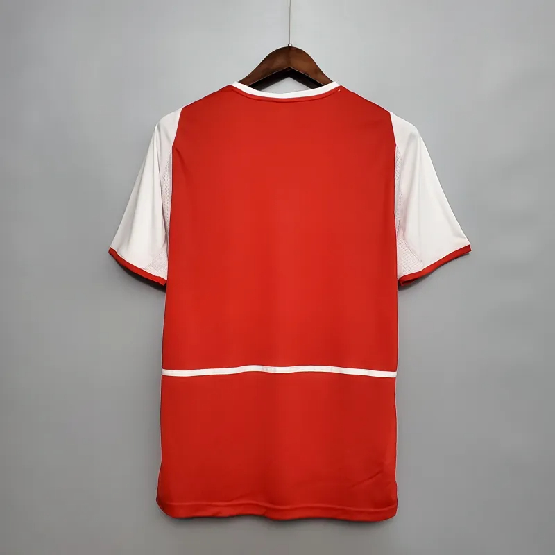 Arsenal Soccer Retro Jersey Home Custom Shirt 2002-04