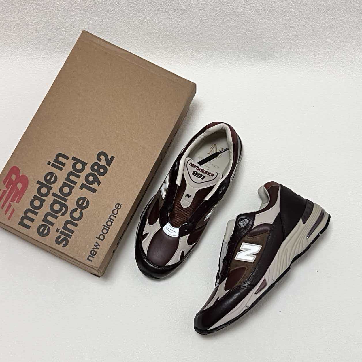 New Balance 991 Made in England 'French Roast'