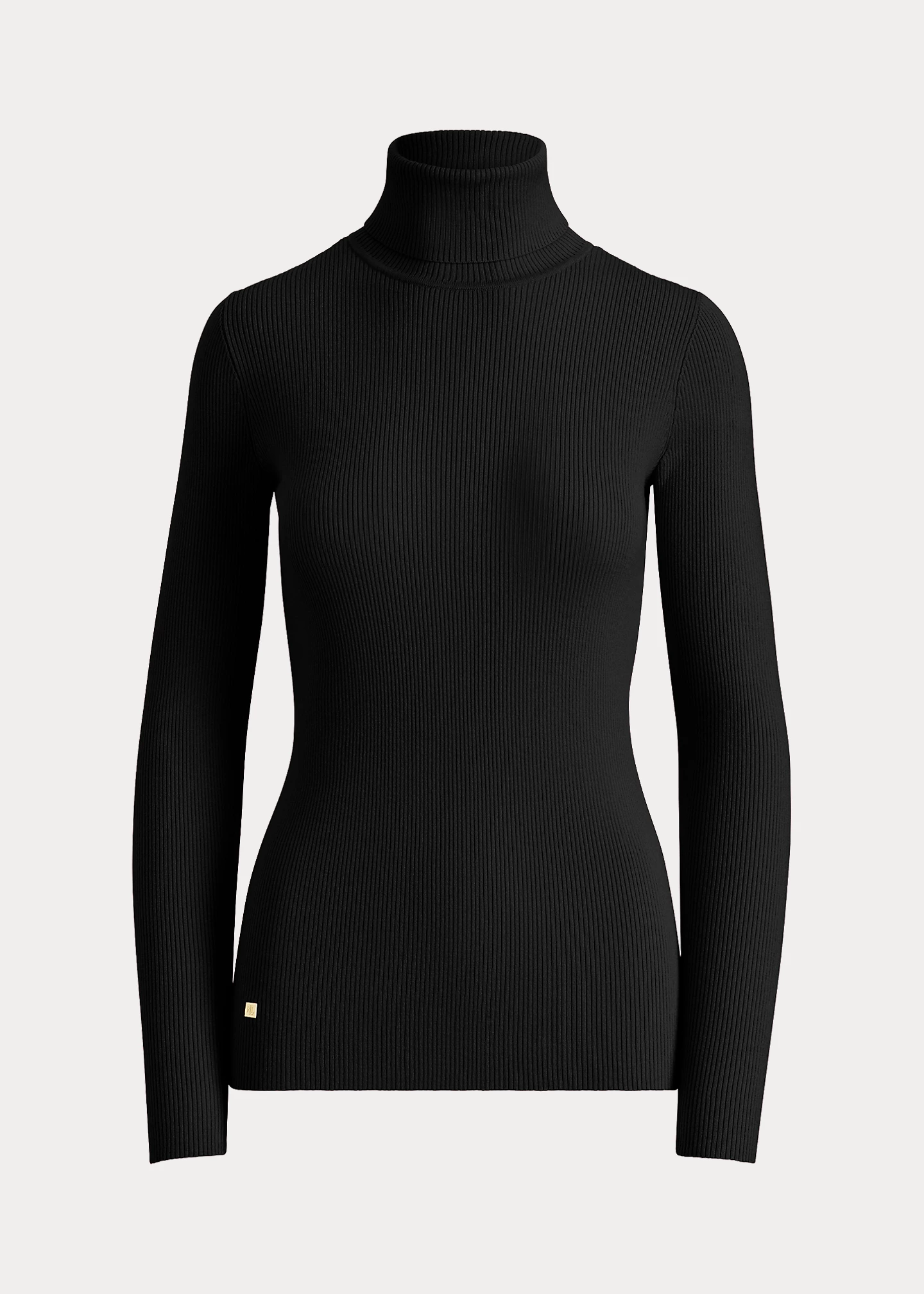 Ribbed Turtleneck Sweater