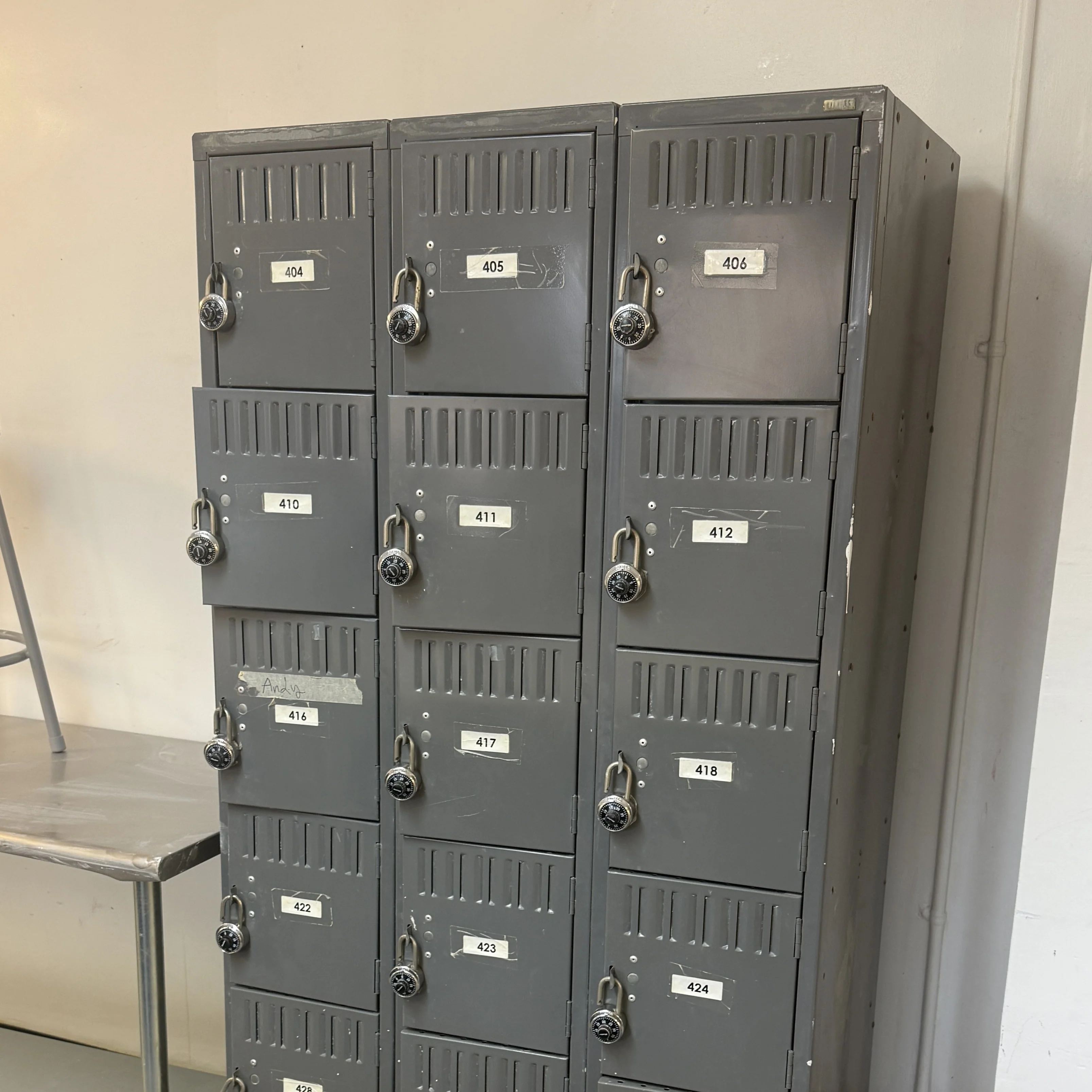 Artist Membership Locker (rental or renewal)