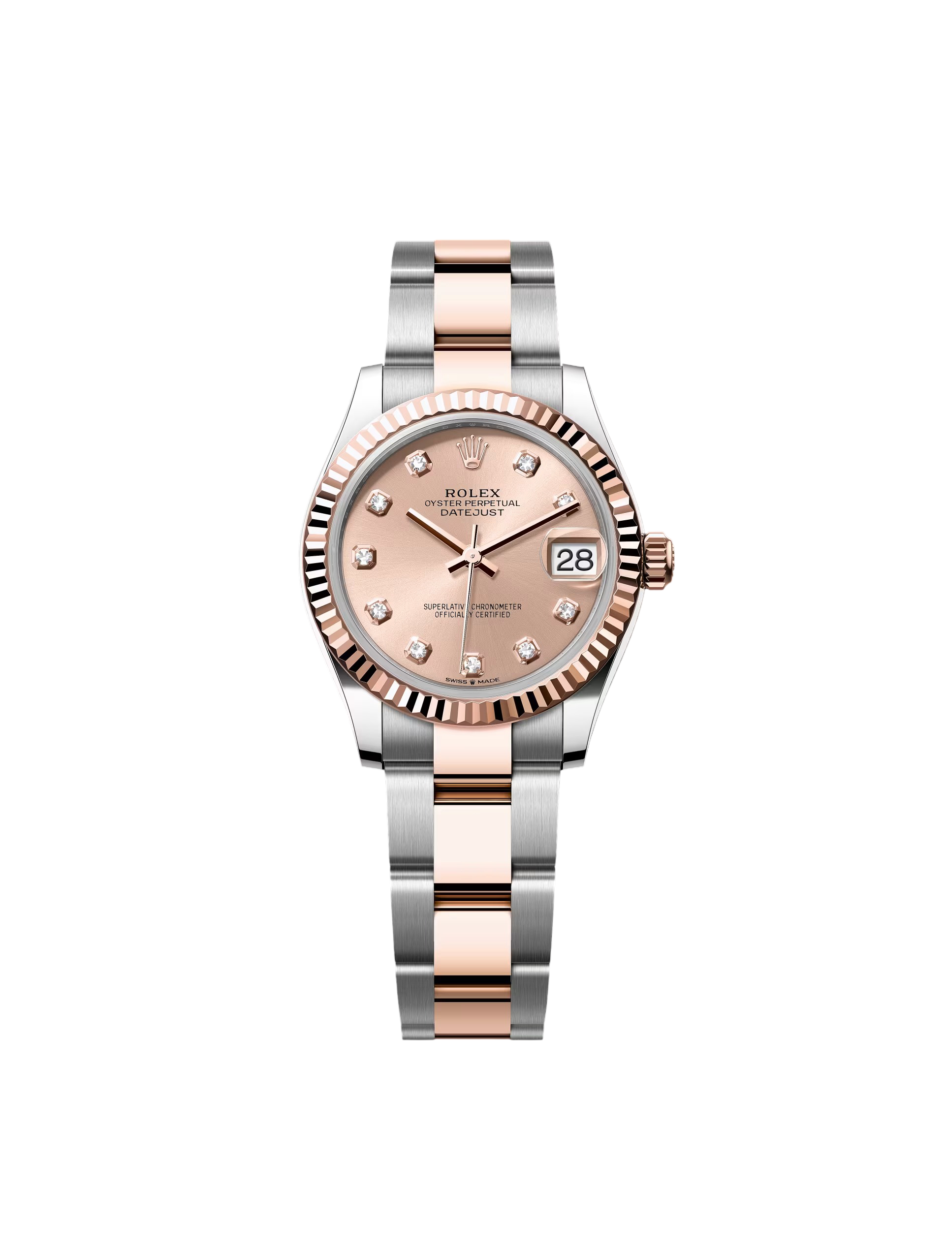 [2026 Mirror Grade]RLX Datejust m278271-0023/0024 Rose 31mm Dial Oyster Bracelet Watch