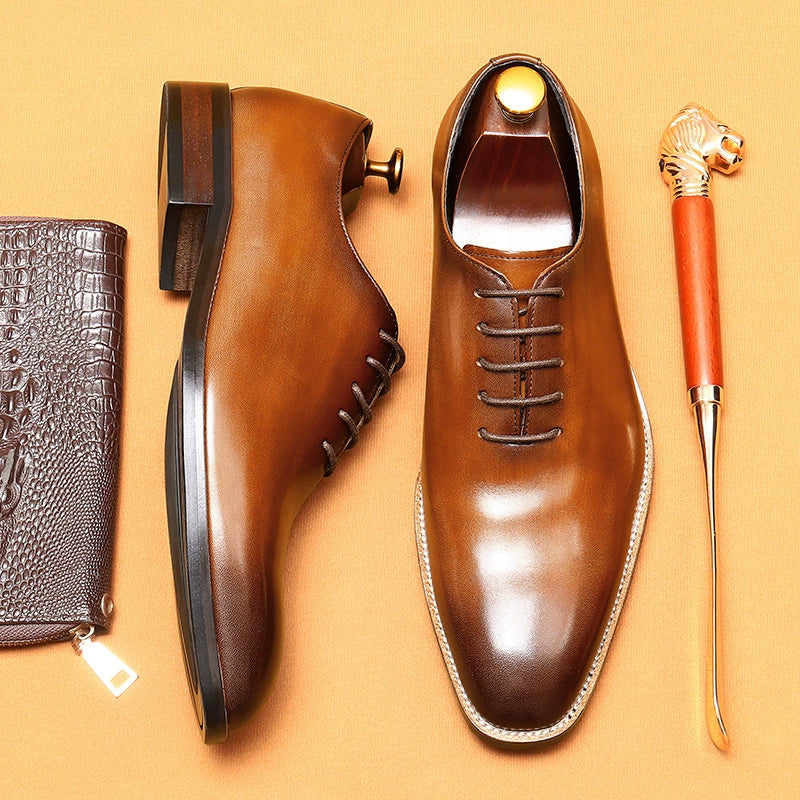 Men’s Genuine Leather Oxford Shoes 96112