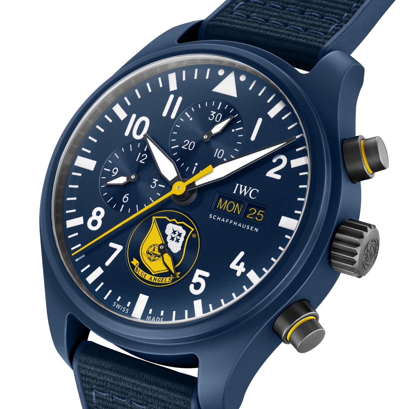 [2026 Mirror Grade]IWC Pilot's Watch Chronograph Edition “Blue Angels®”44mm  IW389109