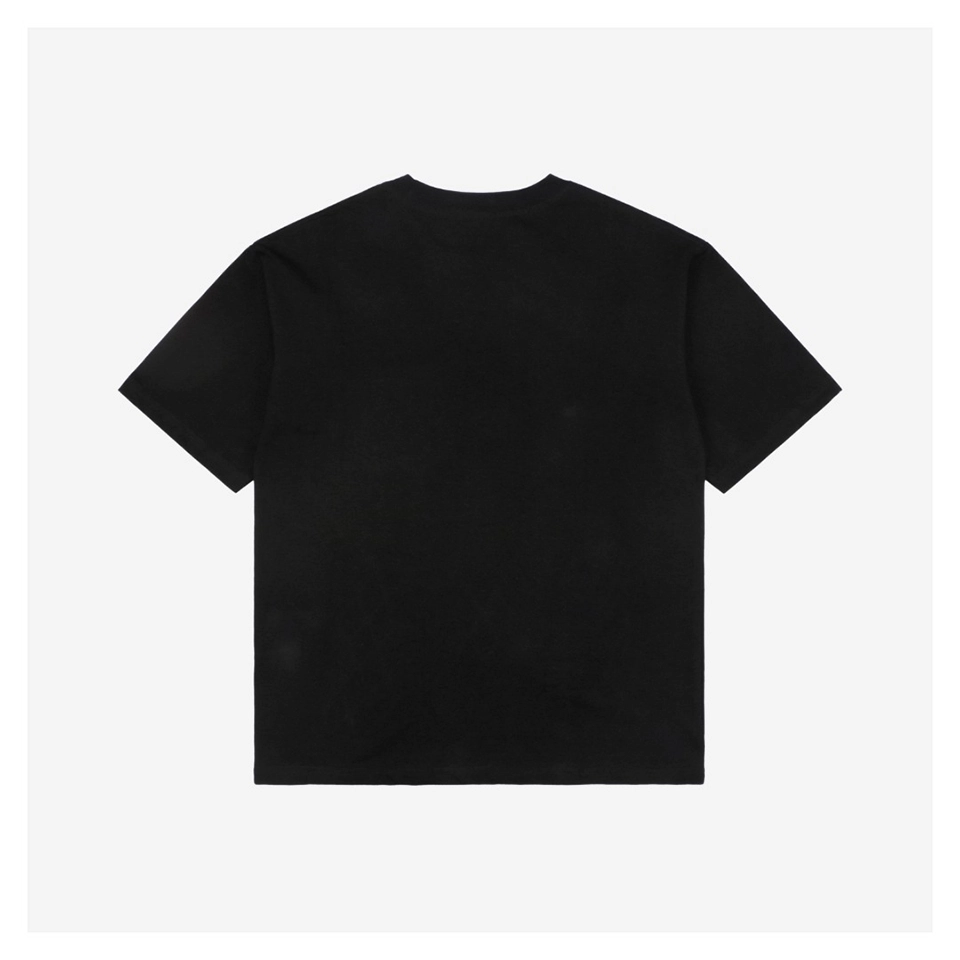 L Silicone Logo Towel Embroidery T-Shirt