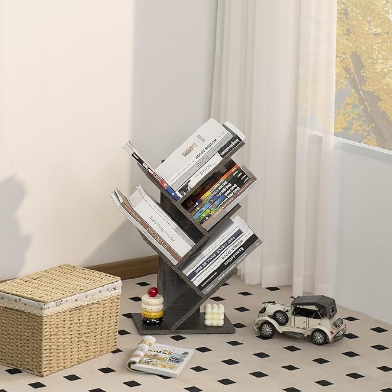 5 Tier Tree Book Shelf