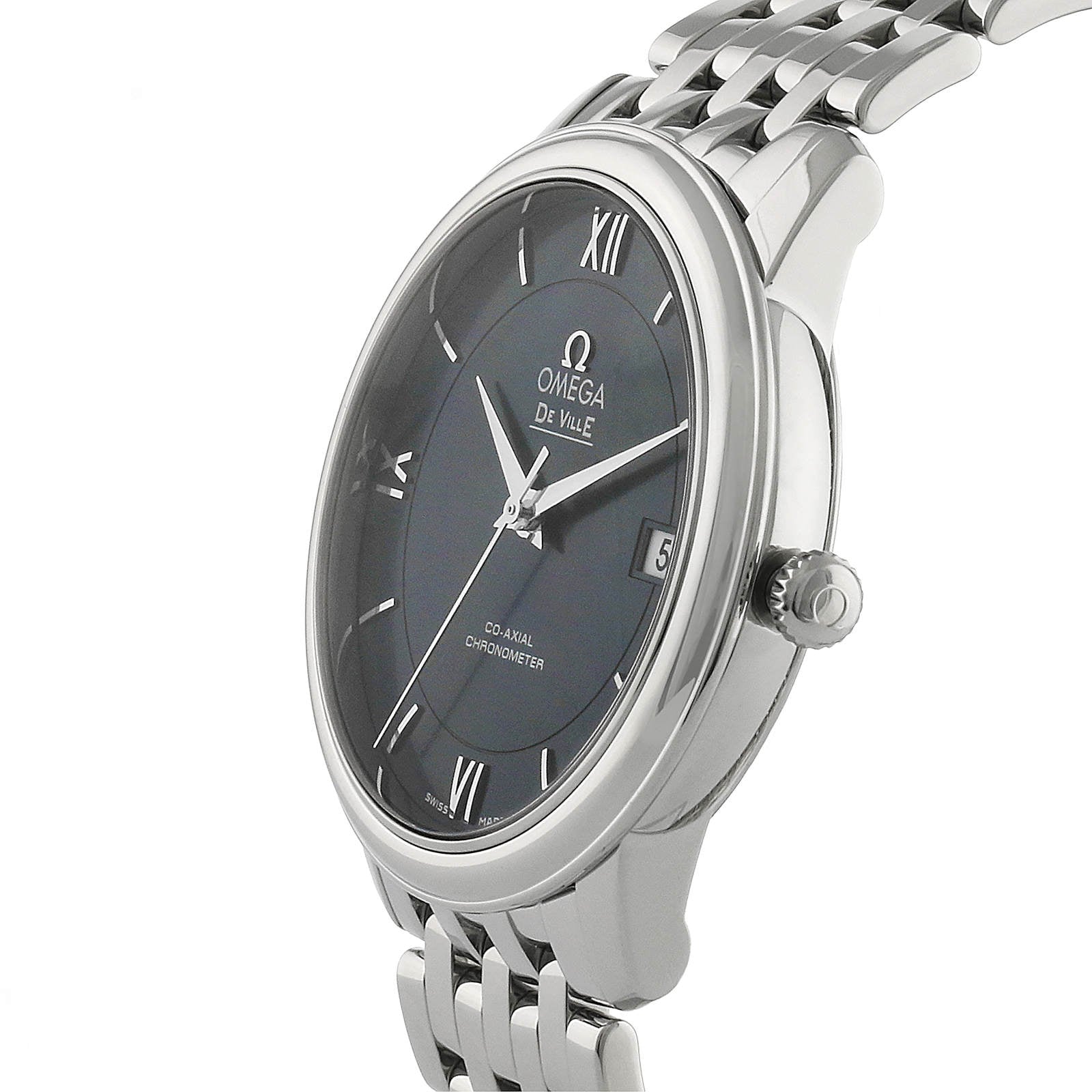 [2026 Mirror Grade]Omega De Ville Prestige Mens 39.5mm Automatic Co-Axial Date Mens Watch-P17331311