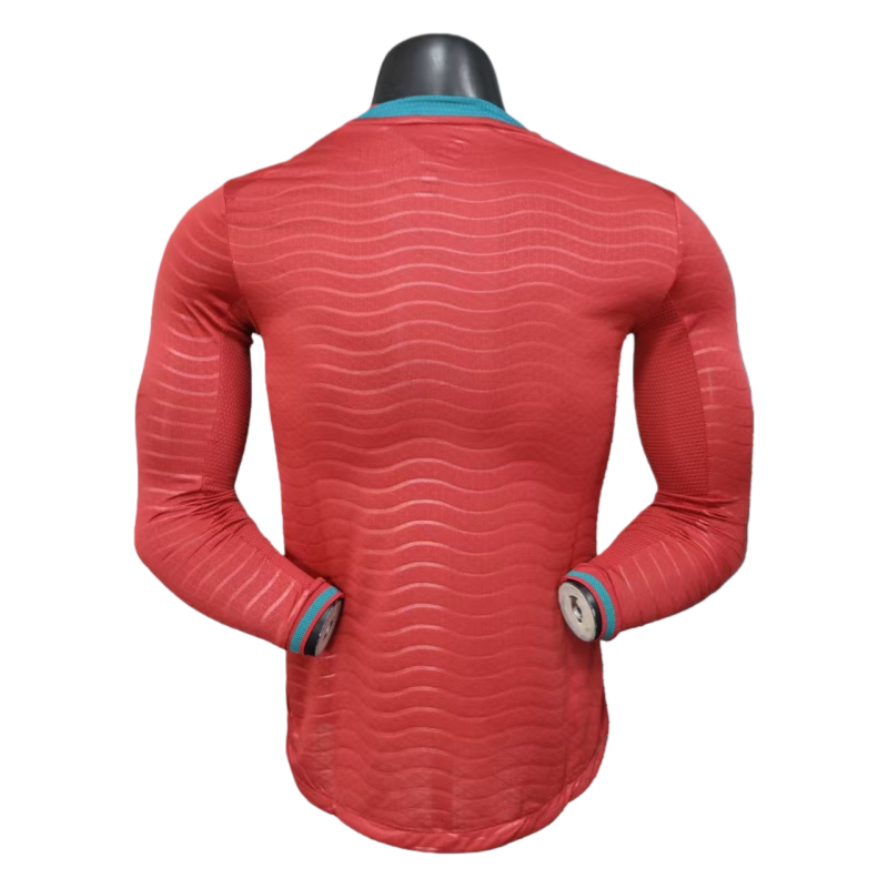 2026 Portugal World Cup Home Long Sleeve Football jersey Player version
