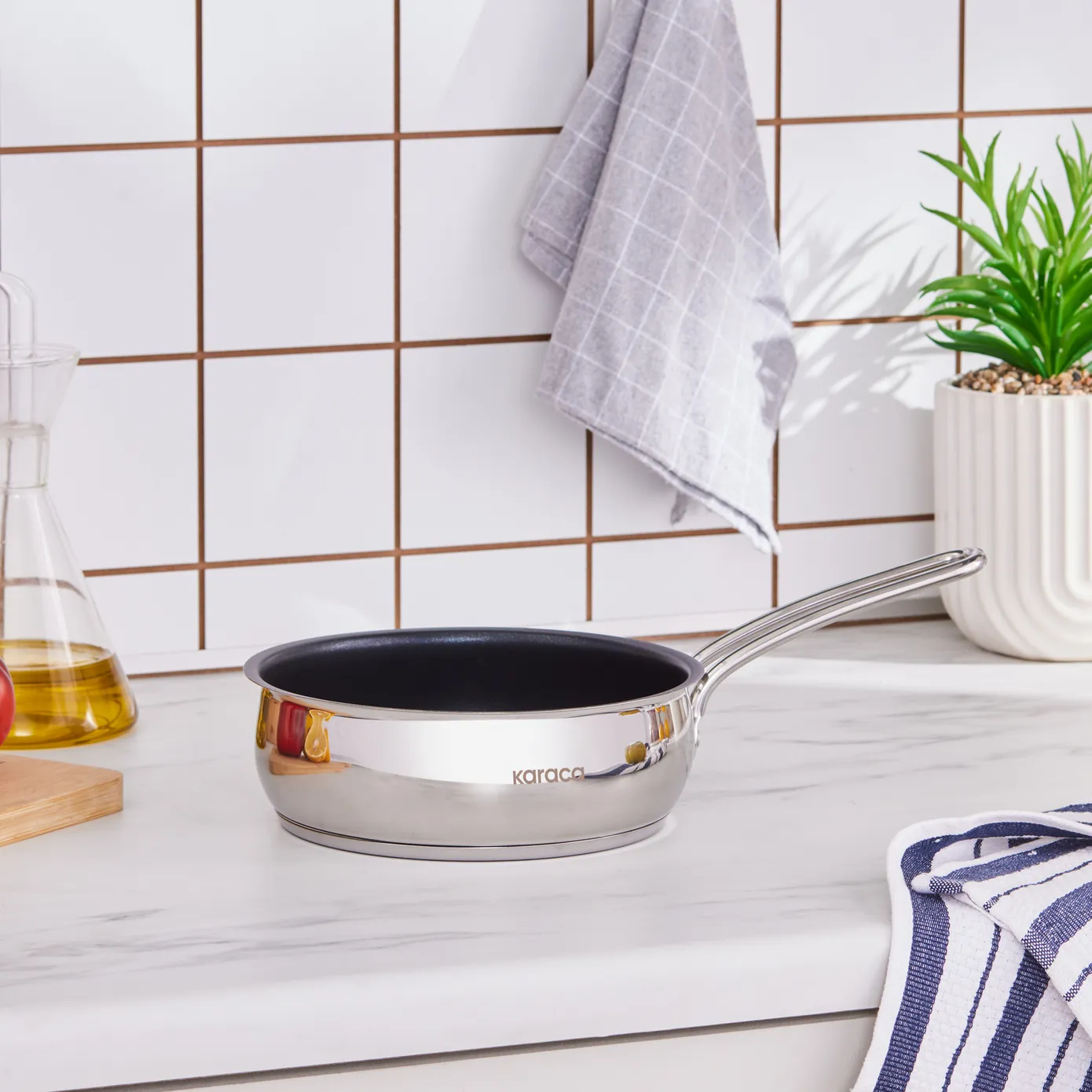 Poêle en acier Karaca Emirgan, 18 cm