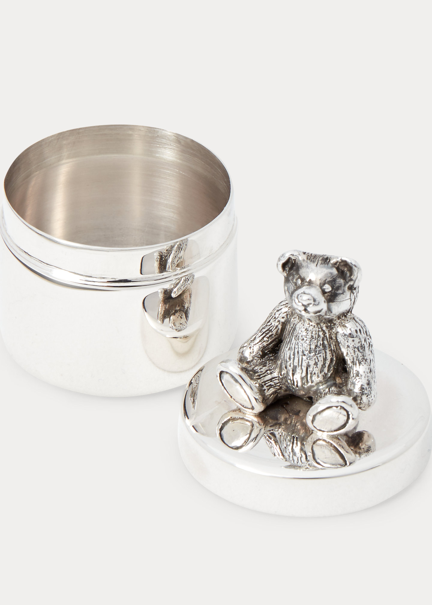Bear Sterling Silver Tooth Box