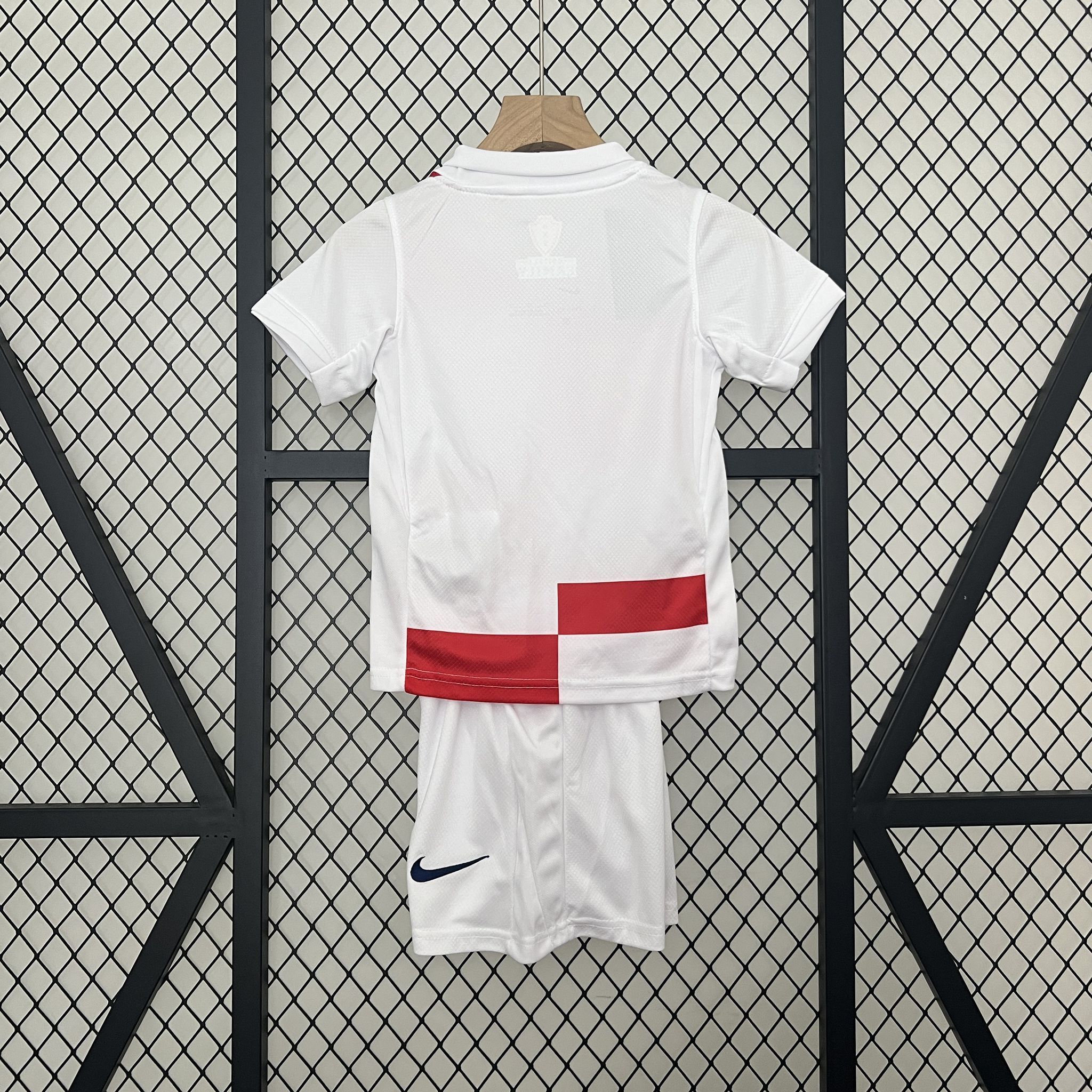 Croatia Soccer Jersey Home Kids Kit Jersey+Shorts EURO 2024