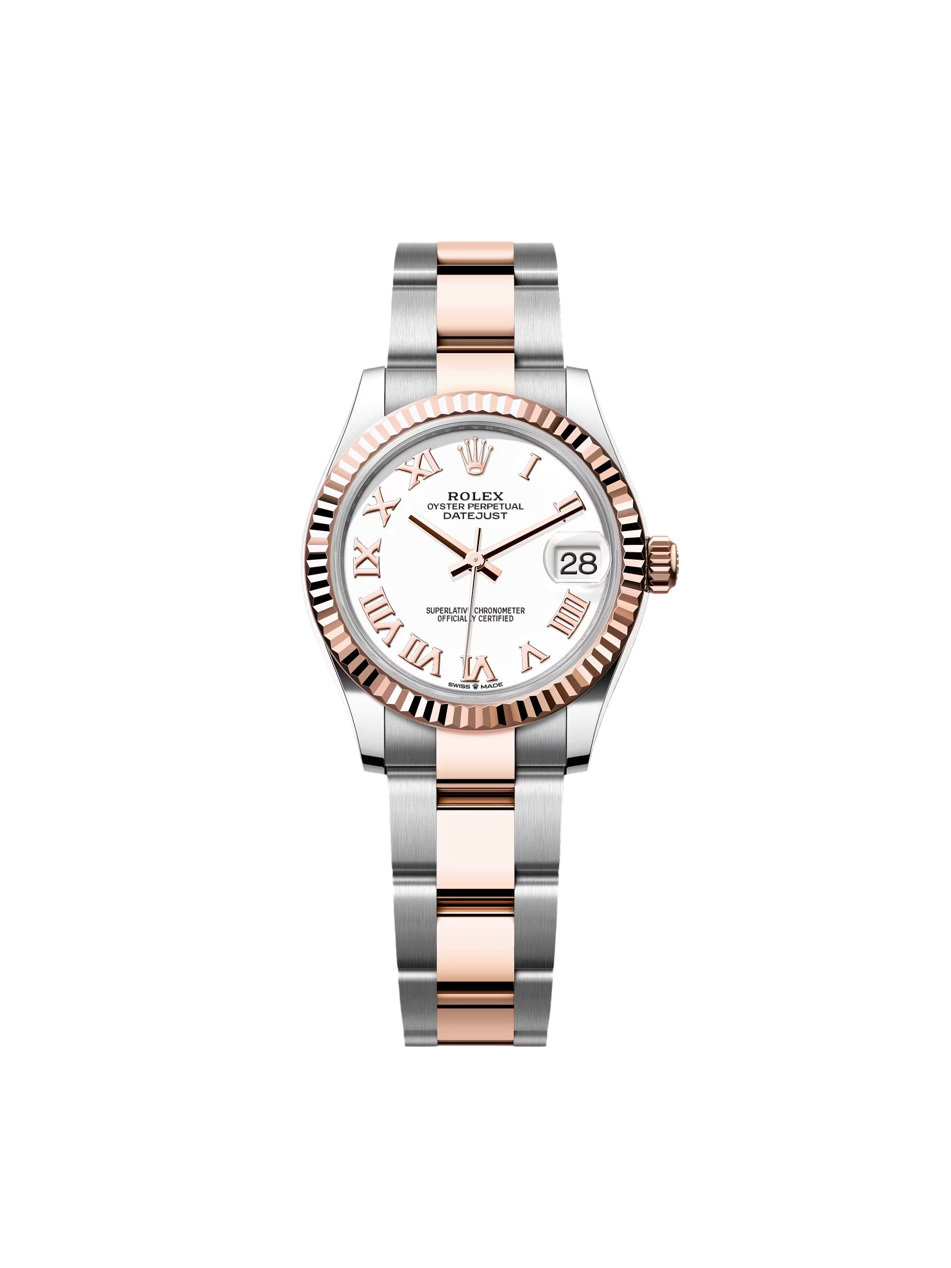 [2026 Mirror Grade]RLX Datejust m278271-0001/0002 White 31mm Dial Oyster Bracelet Watch