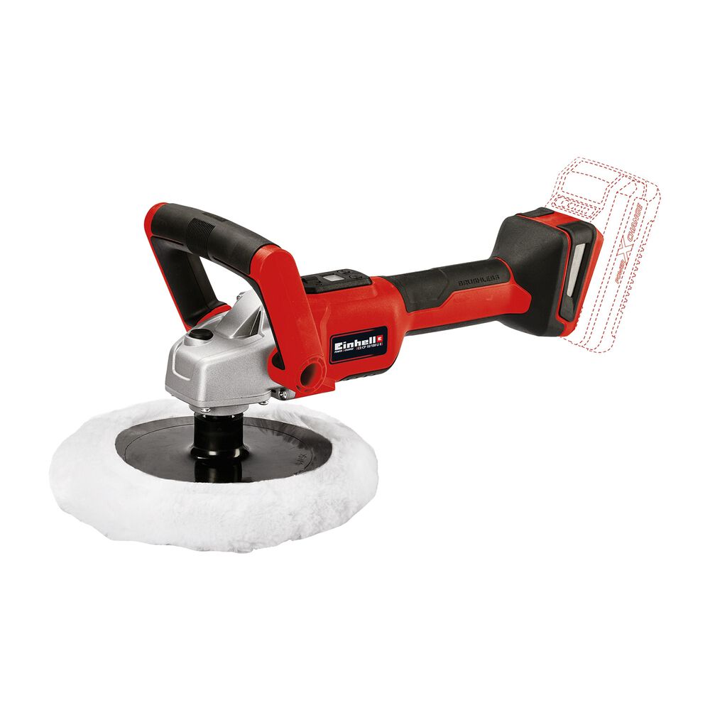 EINHELL Akumulatorowa polerka kątowa CE-CP 18/180 Li E-Solo Einhell, 18 V