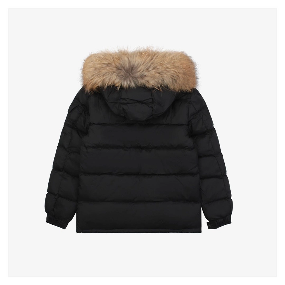 Mxxcler Maya Fur-Trim Hooded Down Jacket#MS-188