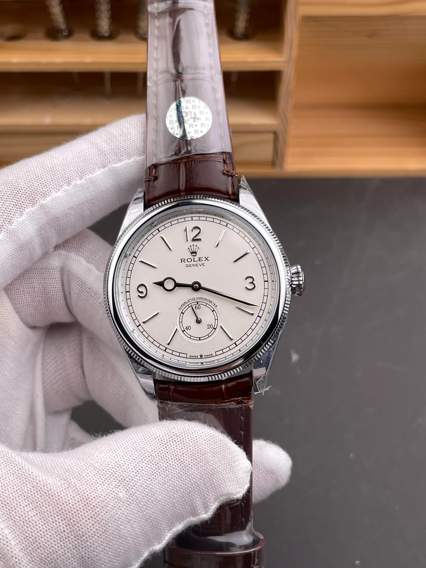 Perpetual 1908 White Dial