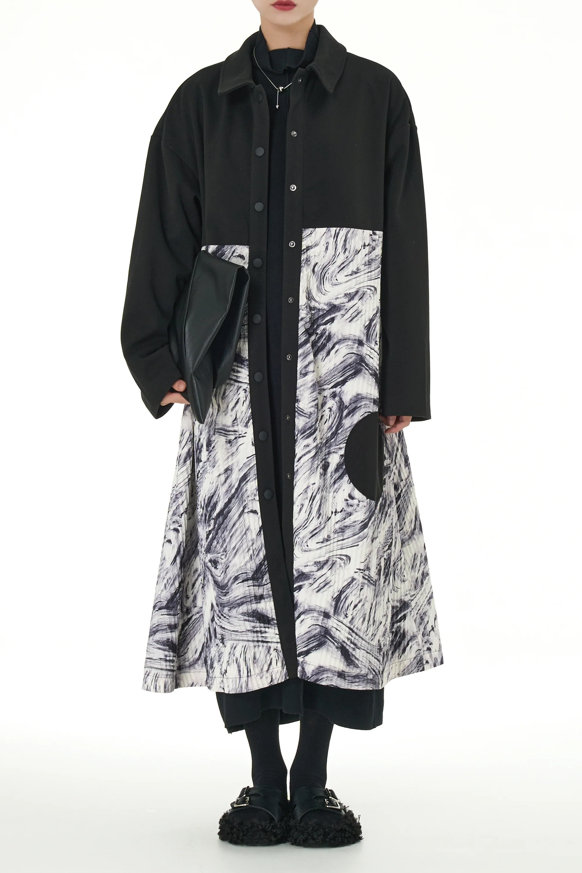 Shadow Dance Trench Coat Dress
