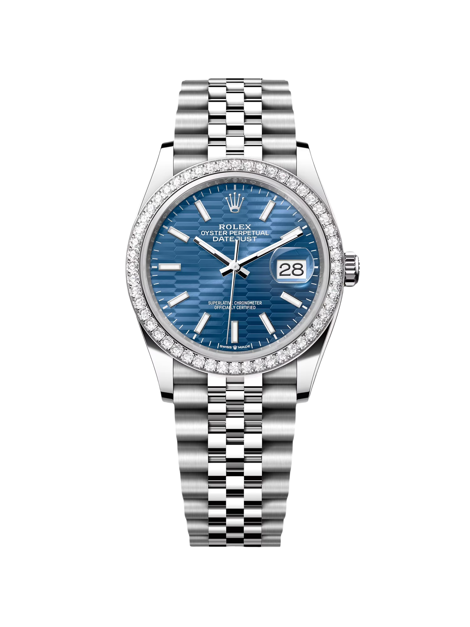 [2026 Mirror Grade]RLX  Datejust 36mm 126284 Blue Dial Jubilee Bracelet