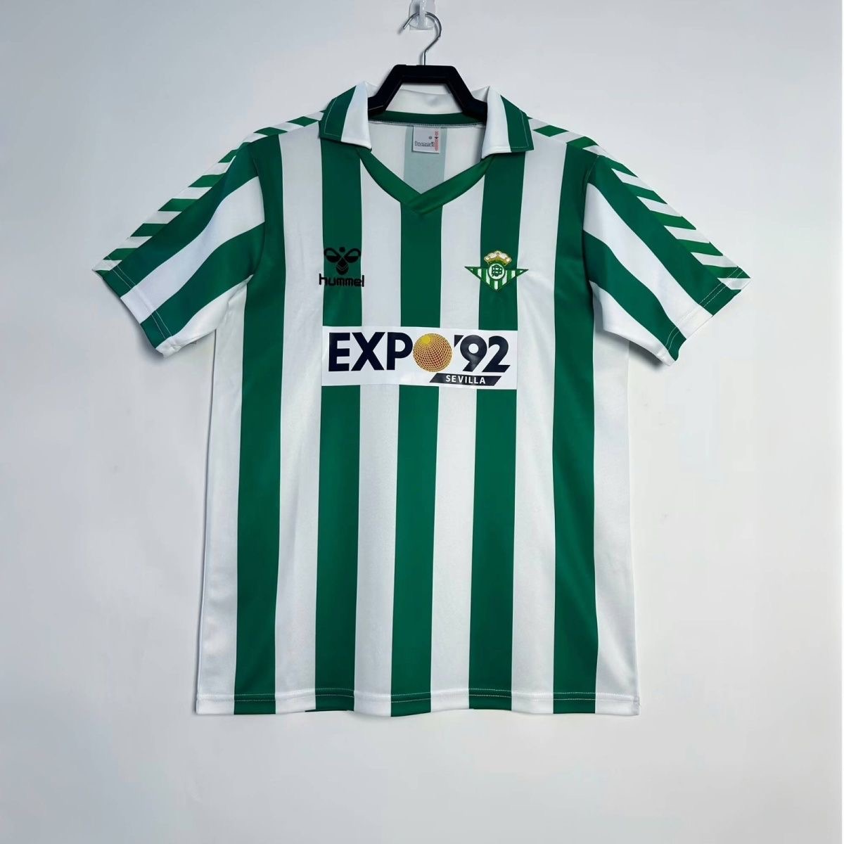 Real Betis Retro Jersey Home Soccer Shirt 1988/89
