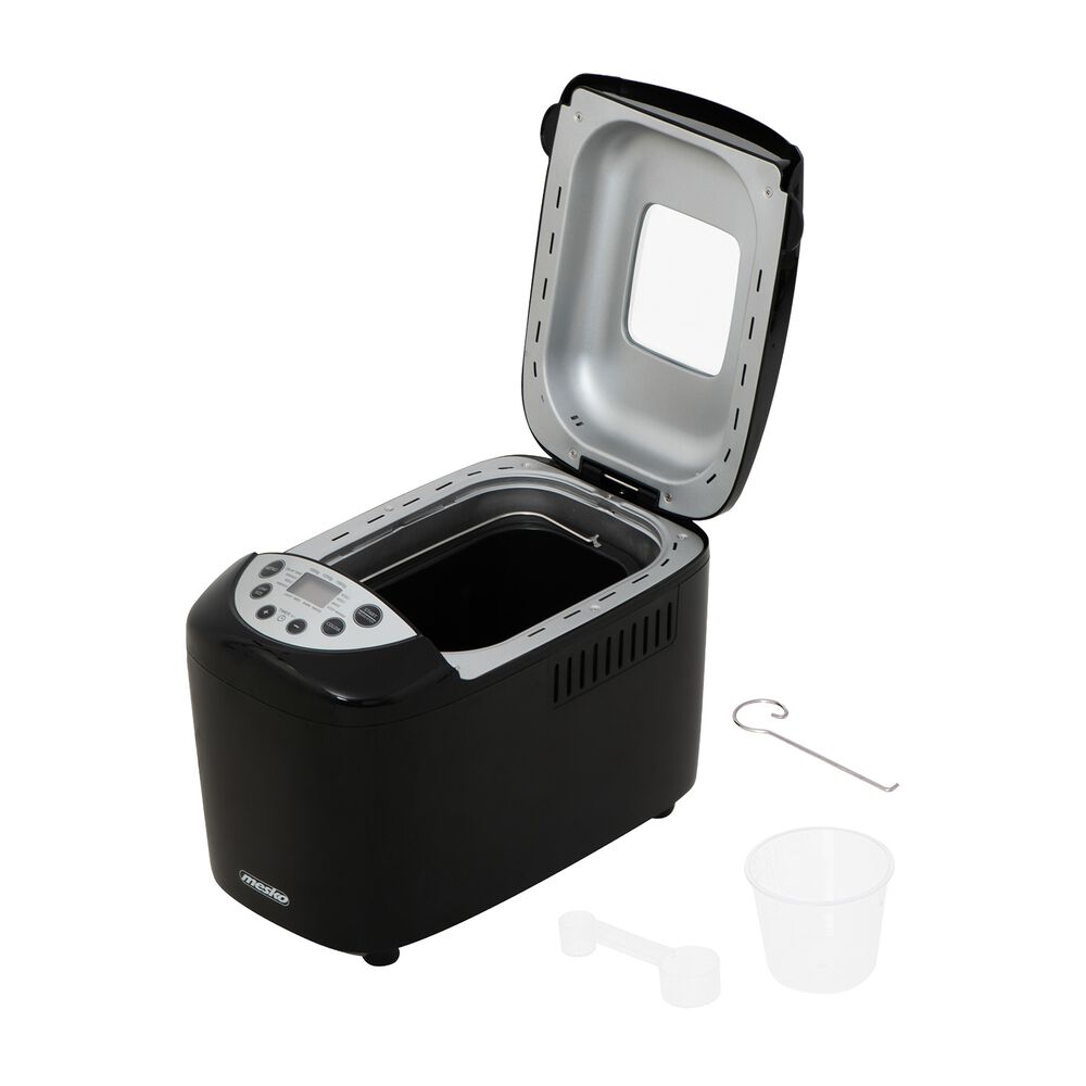 MESKO Maszyna do chleba Mesko MS 6022, 850 W, 15 programów, czarna