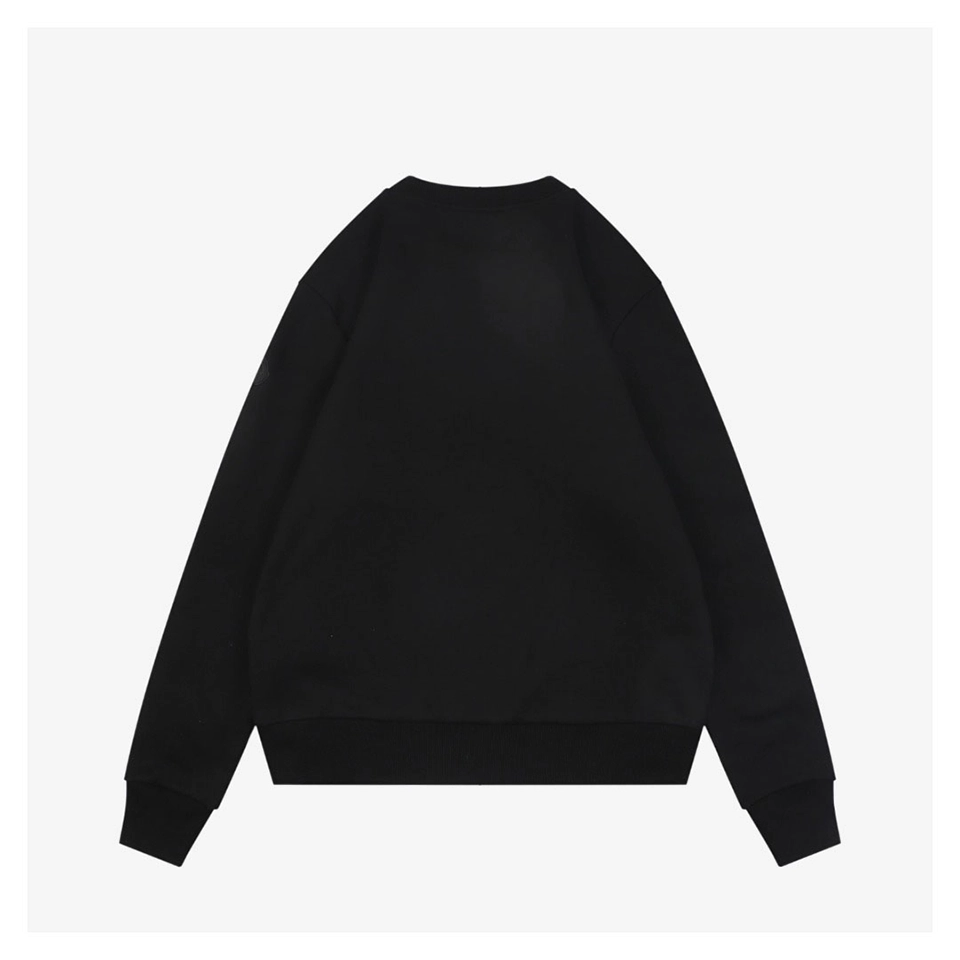 Mxxcler 3D Puff Logo Print Crewneck Sweatshirt