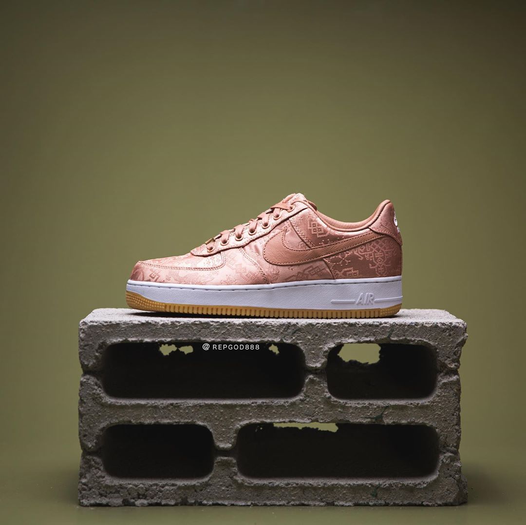 CLOT x Air Force 1 Low Rose Gold  CJ5290-600