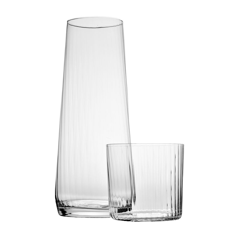 KROSNO GLASSKomplet do wody Krosno Avant-Garde Lumi, karafka 1200 ml, 4 szklanki 410 ml