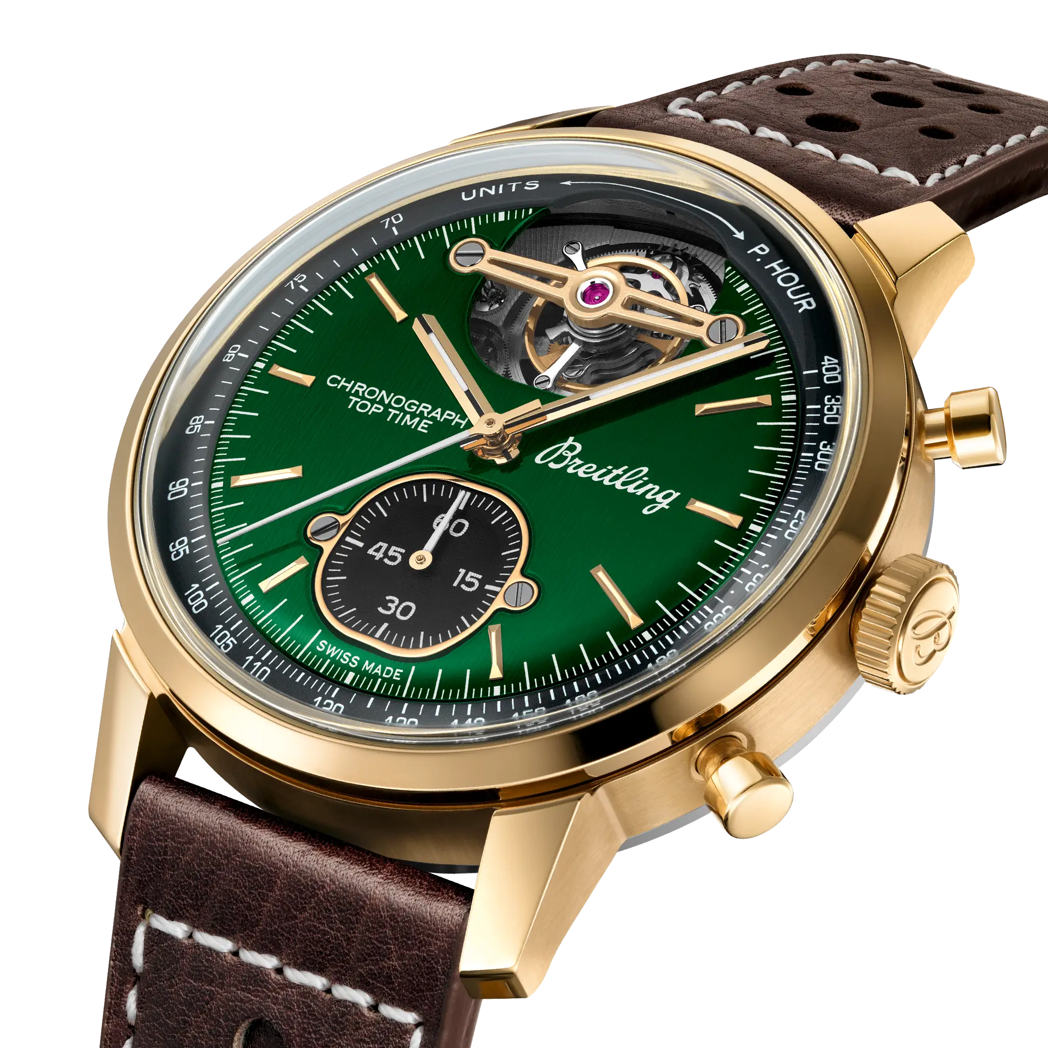 [2026 Mirror Grade]Breitling Top Time B21 Ford Mustang Tourbillon 43mm NB21251A1L1X1