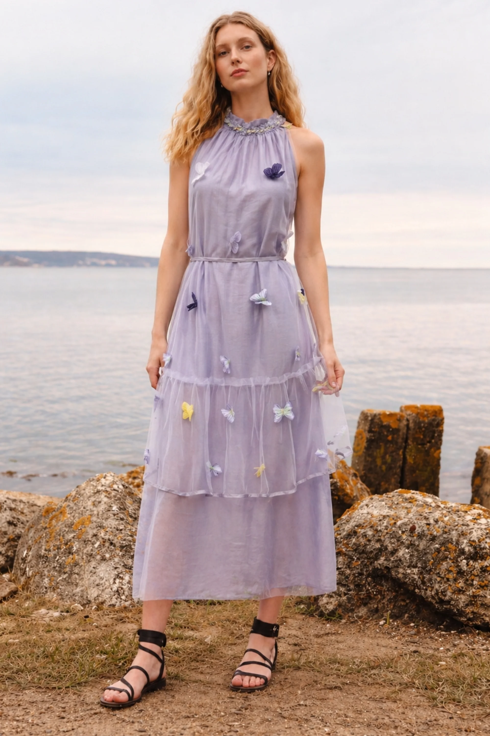 Ethereal Flutter Dress