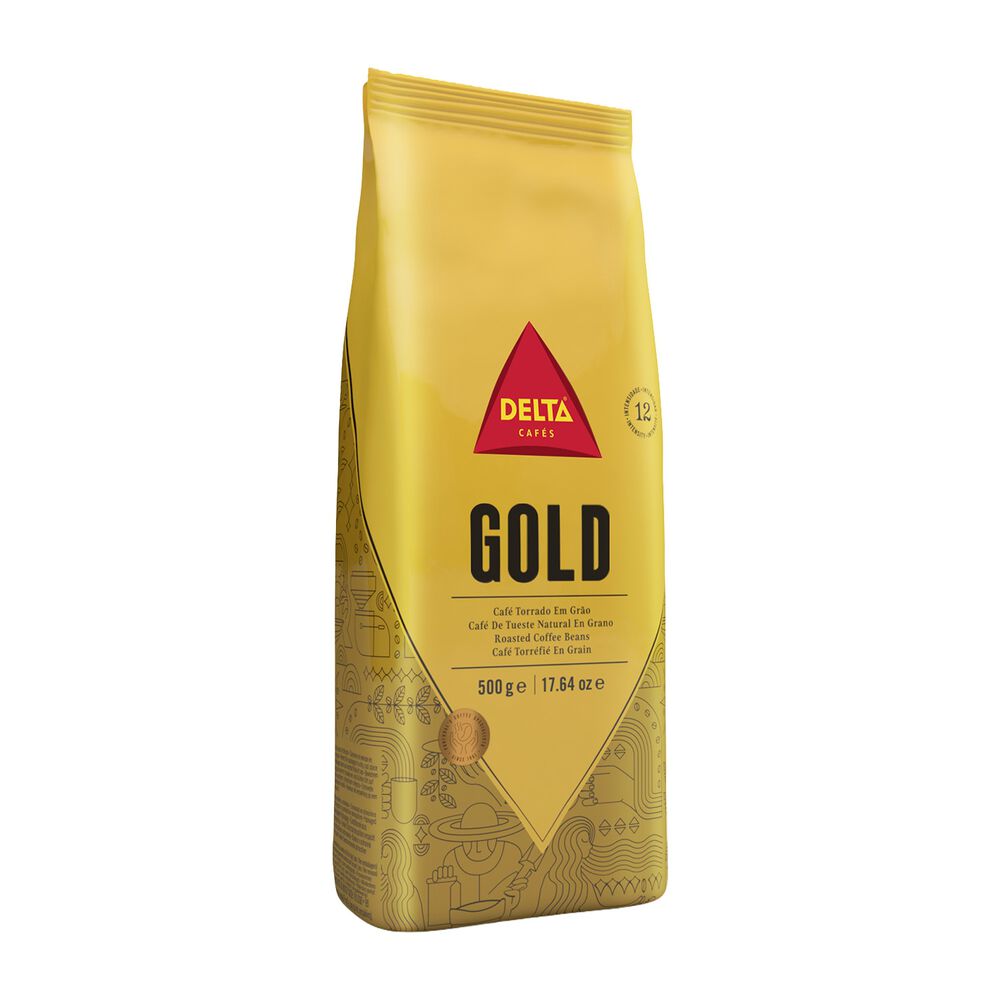 DELTA Kawa ziarnista Delta Gold, 500 g, intensywność 12
