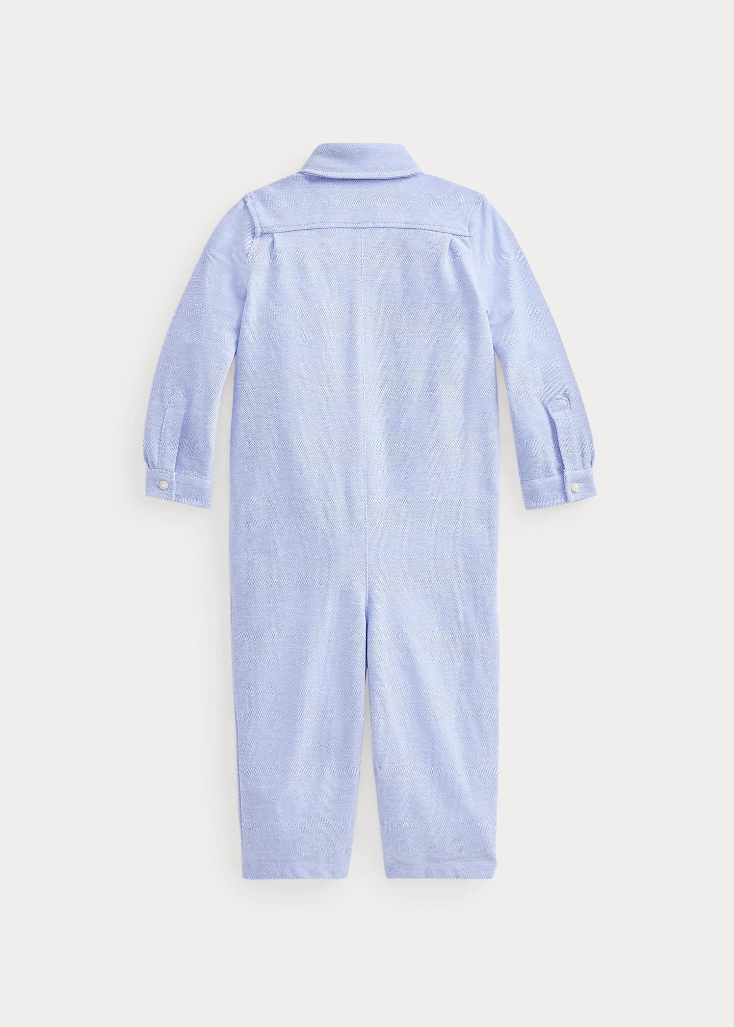 Knit Cotton Oxford Coverall