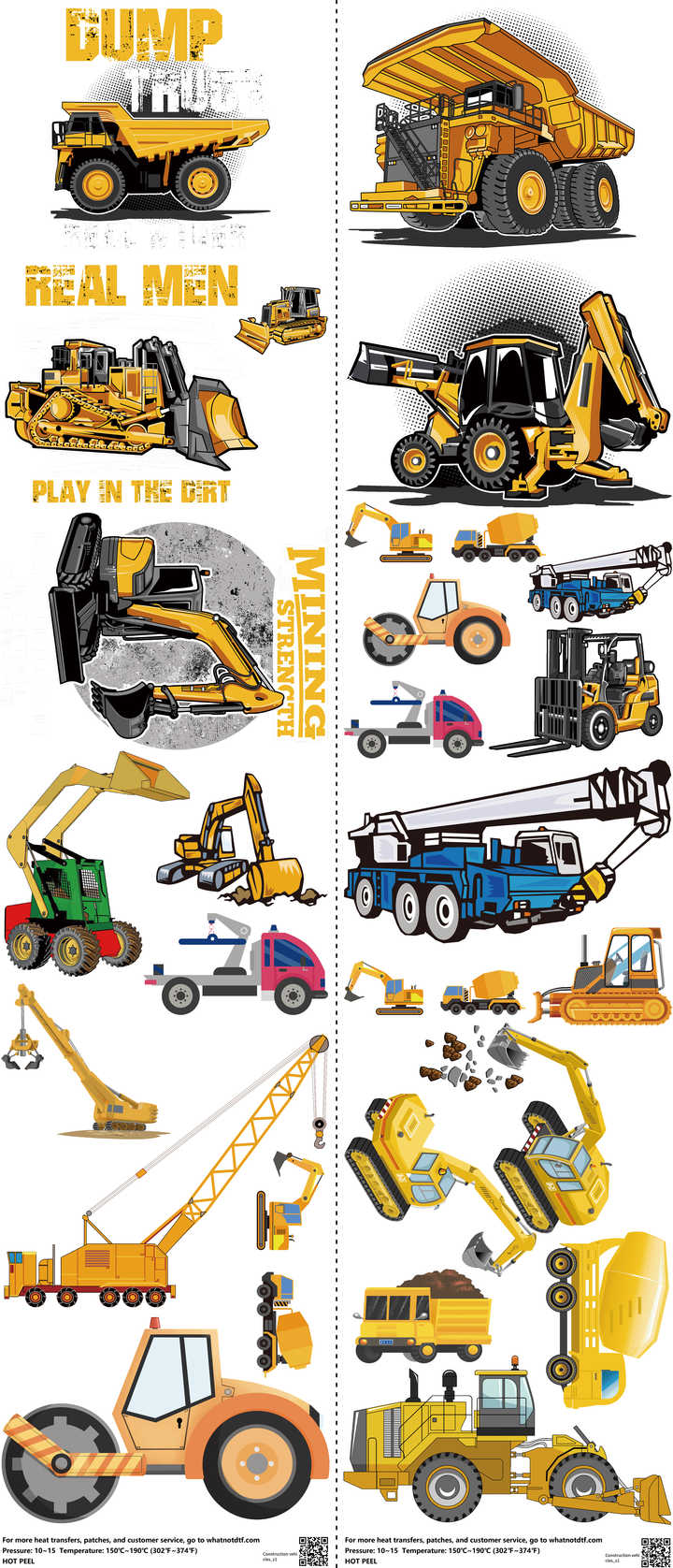Construction vehicles