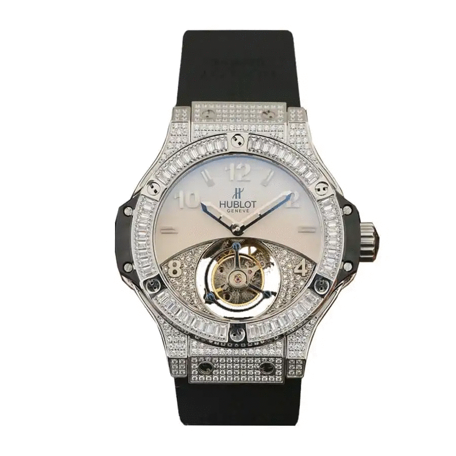 [2026 Mirror Grade]Hublot With Diamond Gray