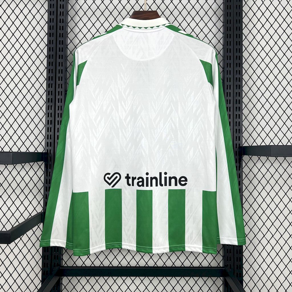 Real Betis Home Long Sleeve Soccer Jersey 2024/25