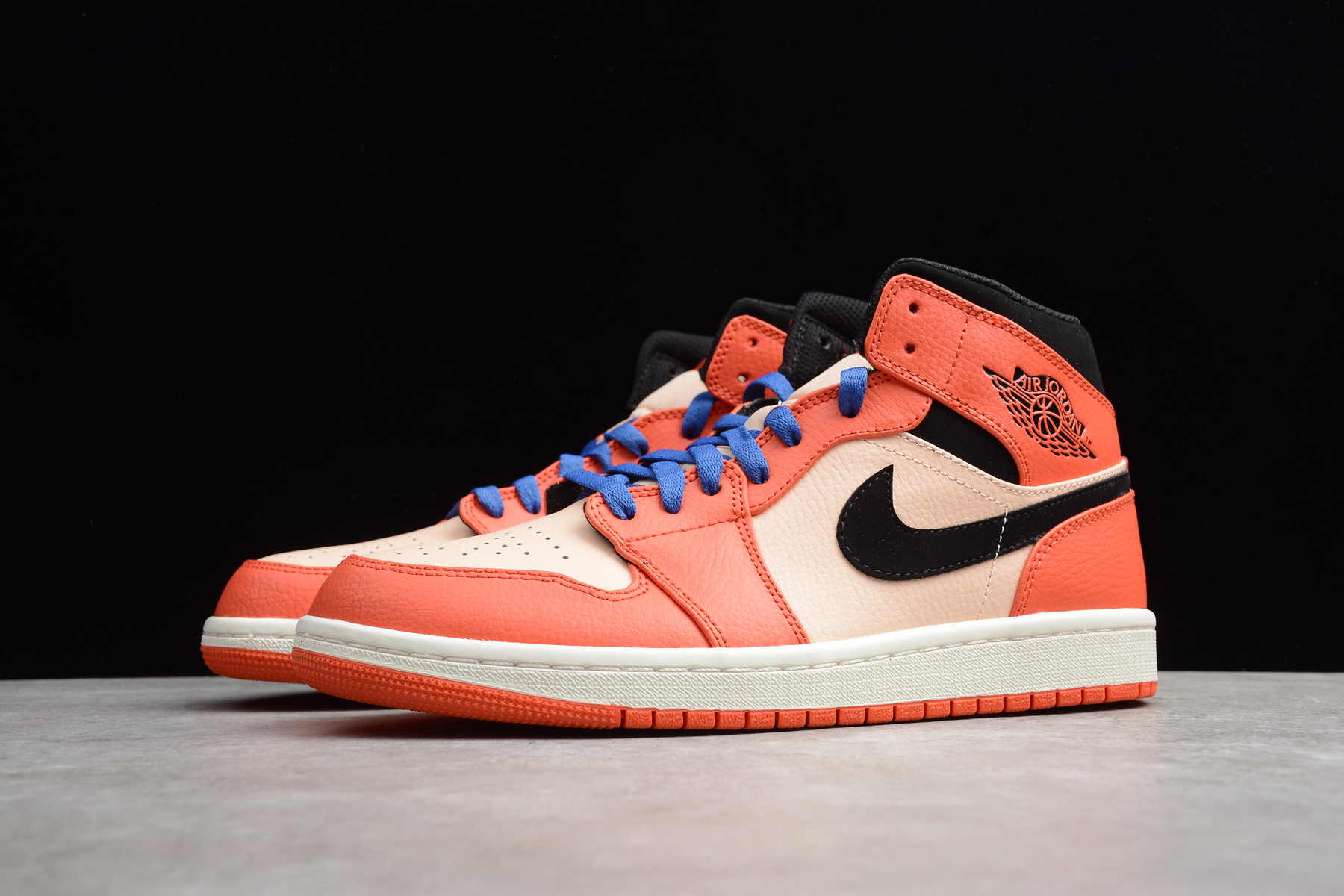 Air Jordan 1 Mid Turbo Green Black-Hyper Pink BQ6931-800