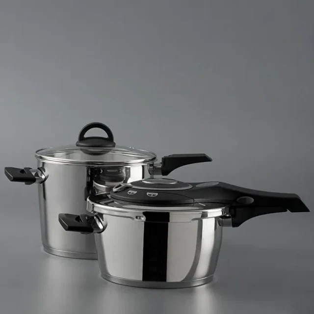 Jumbo Monaco 3PLY Batterie de Cuisine 8 Pièces avec Fond Induction