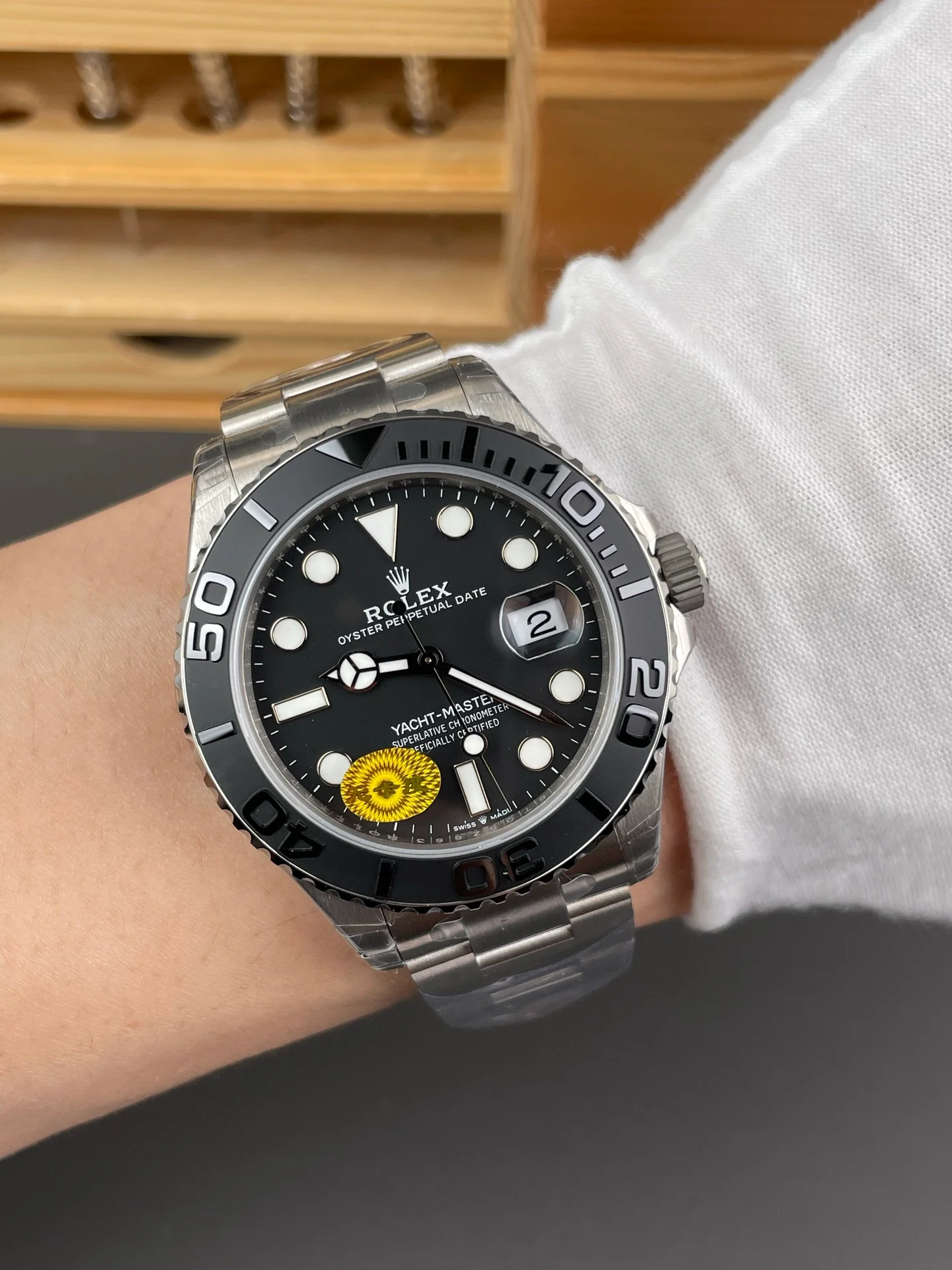 Titanium Yacht-Master with Ceramic Bezel