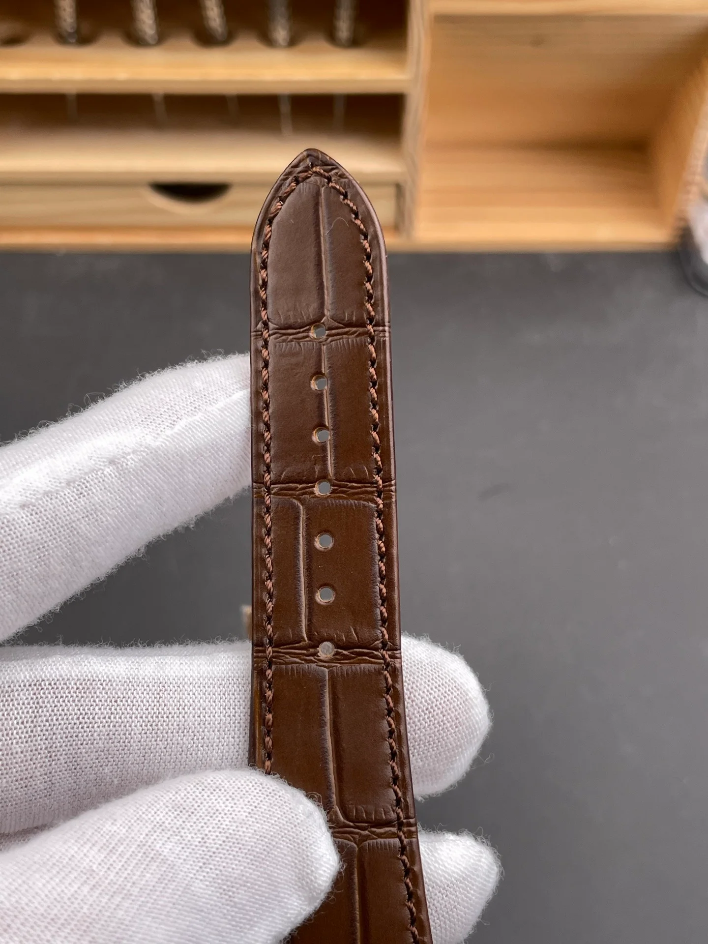 Nautilus 5724 with Baguette Diamond Bezel, Rose Gold Dark Brown Dial