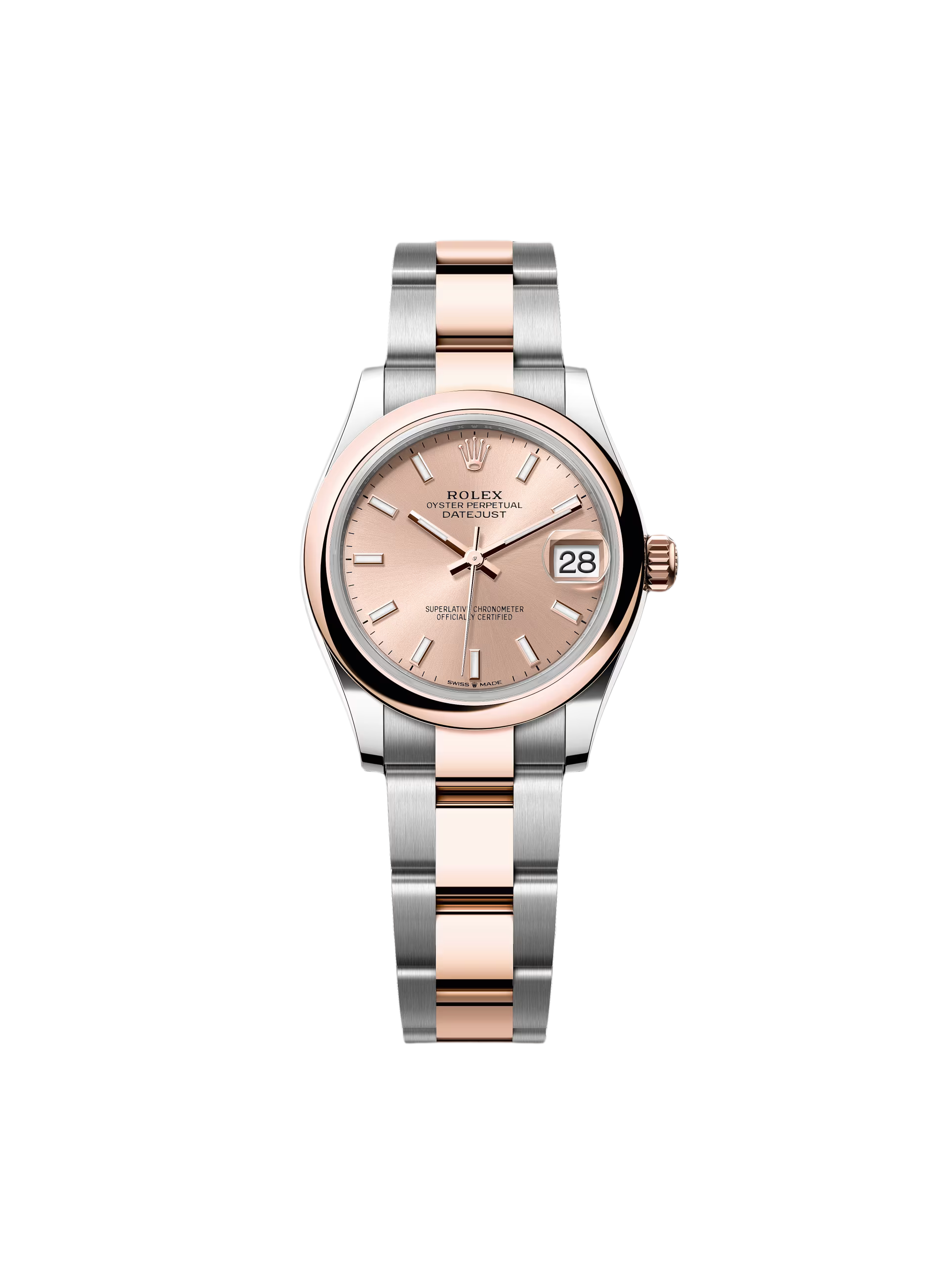 [2026 Mirror Grade]RLX Datejust m278241-0009/0010 Rose 31mm Dial Oyster Bracelet Watch