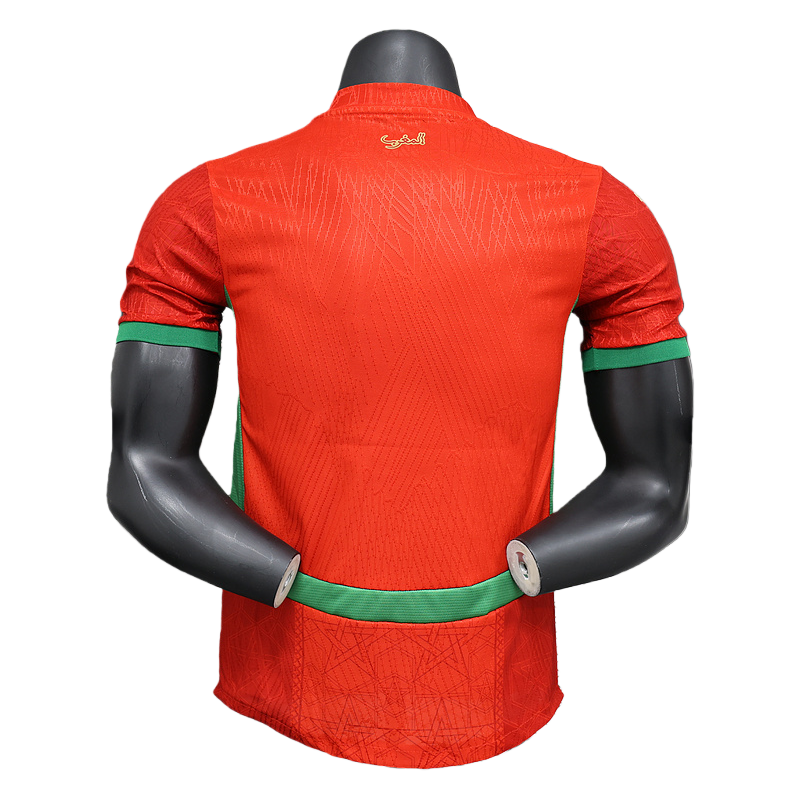 2025 Morocco Home Soccer Shirt  Player Version