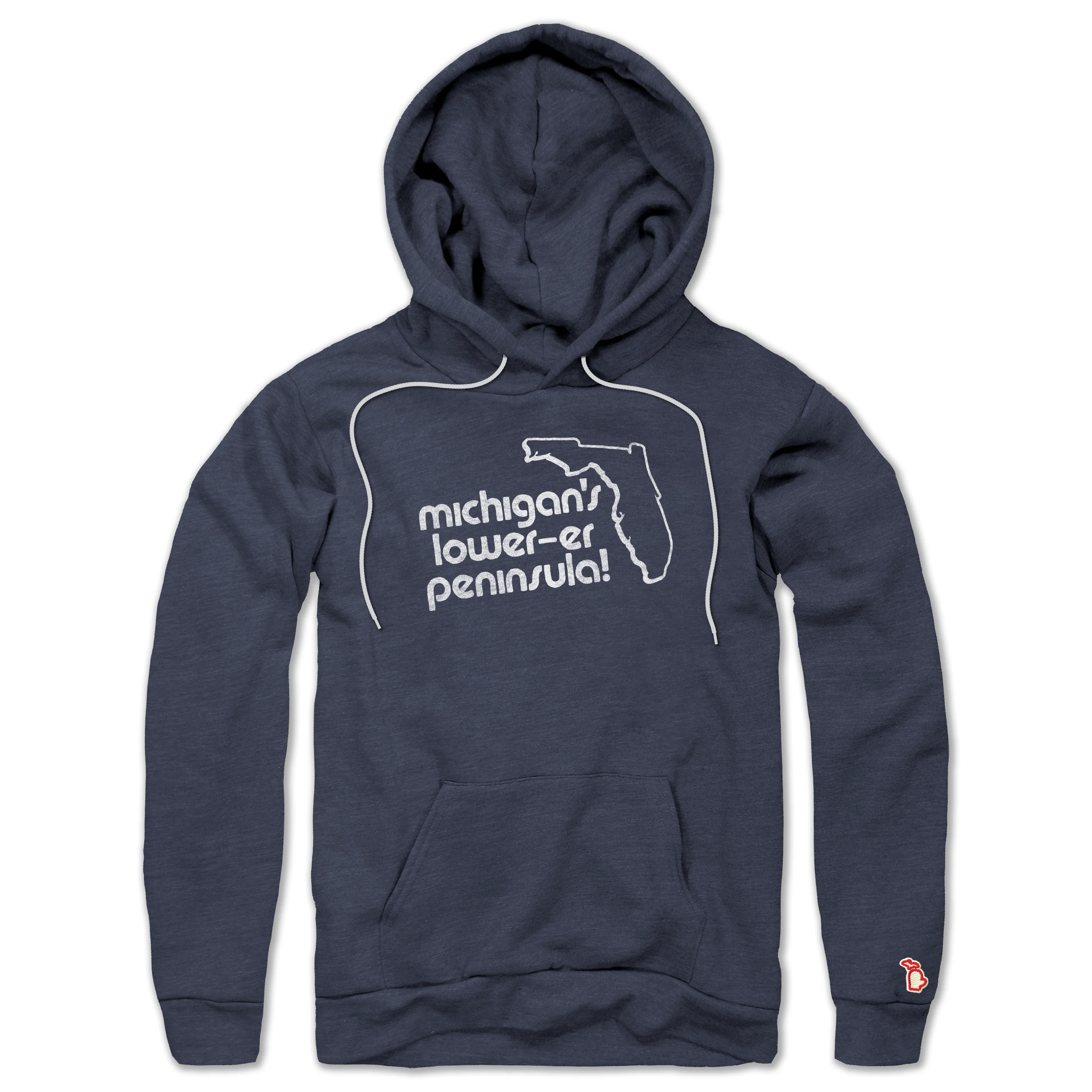 MICHIGAN'S LOWER'ER PENINSULA ALL SEASON HOODIE (UNISEX)