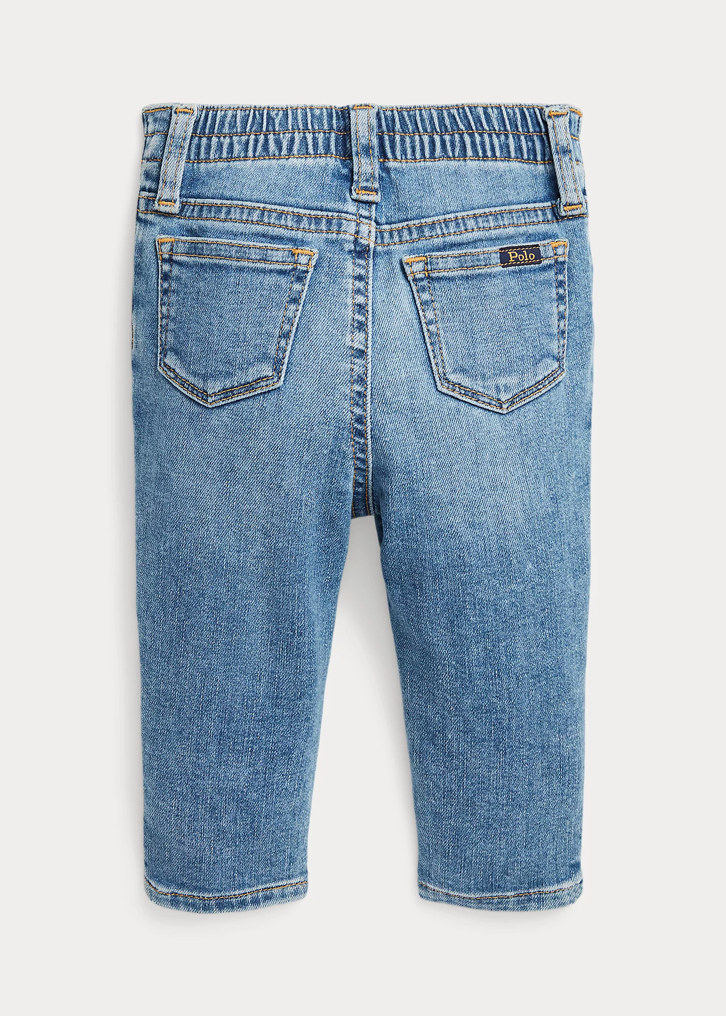 Logo Stretch Denim Legging