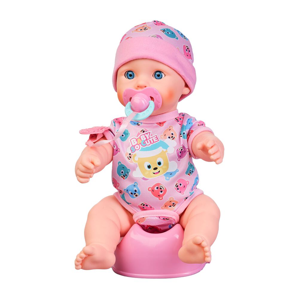 ELEFUN Lalka interaktywna Elefun, z nocniczkiem, 38 cm