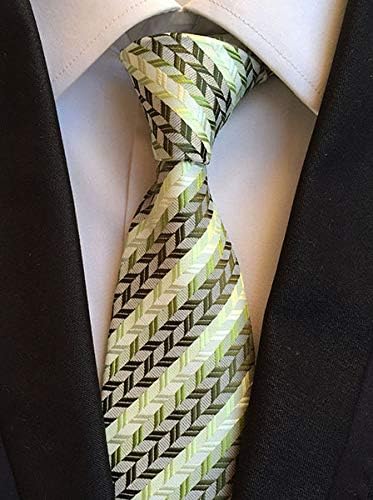 JERMYN Lot 6 PCS Classic Men's Silk Tie Necktie Woven JACQUARD Neck Ties