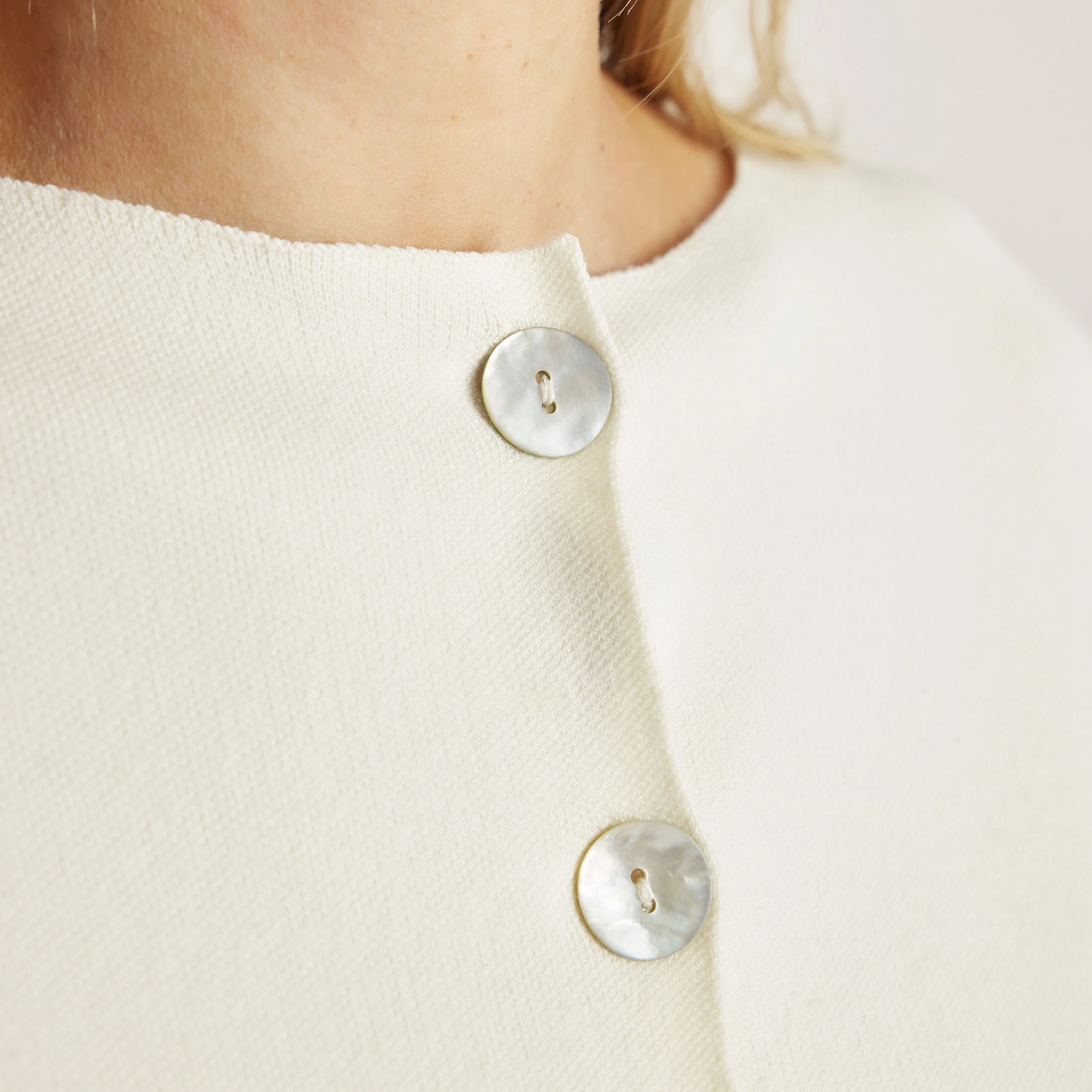 Relaxed-Fit Knitted Cardigan - Stone