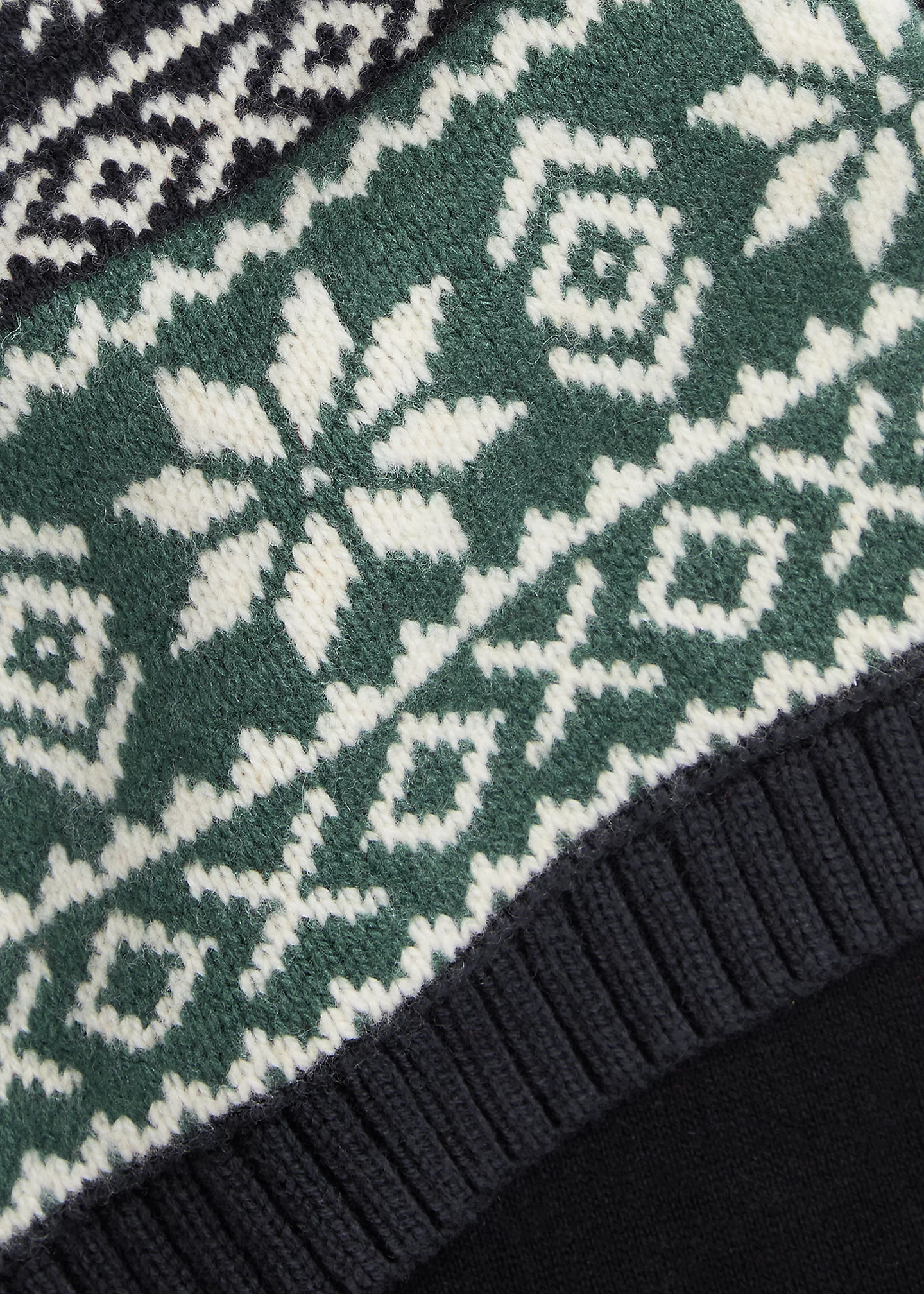 Patchwork Wool-Blend Scarf