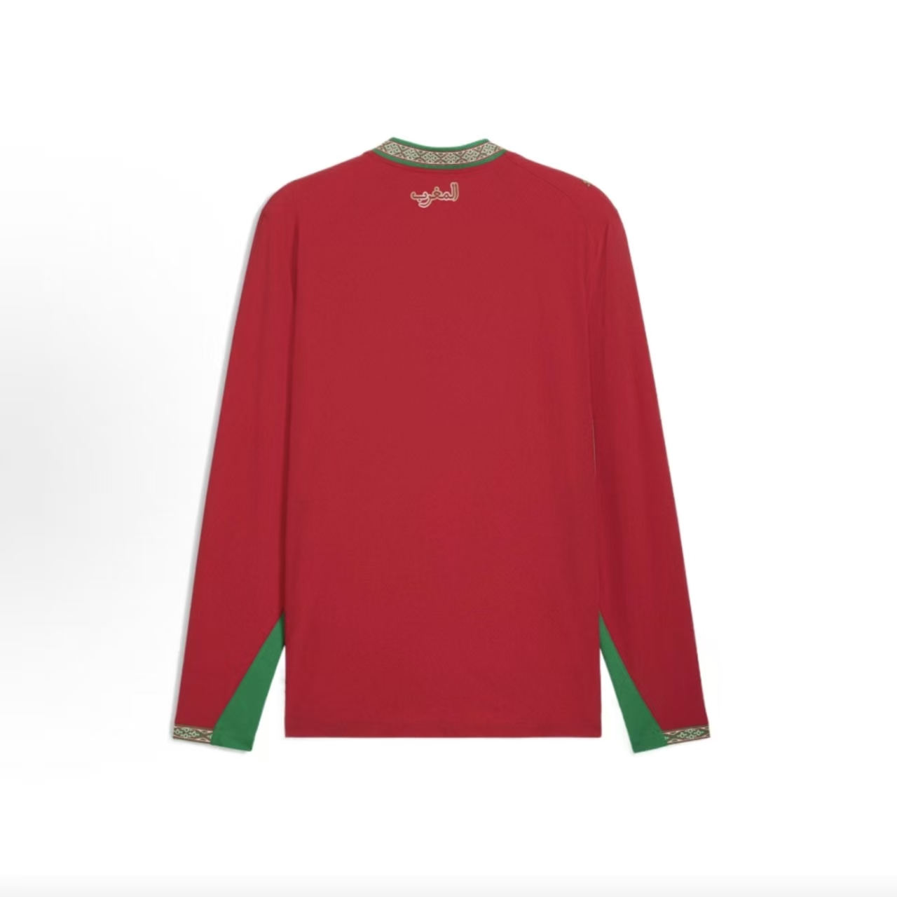 PUMA Morocco 2024 Home Long Sleeve Stadium Replica Jersey