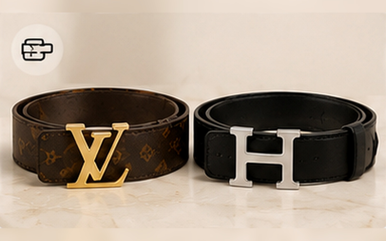 Belts from leading brands