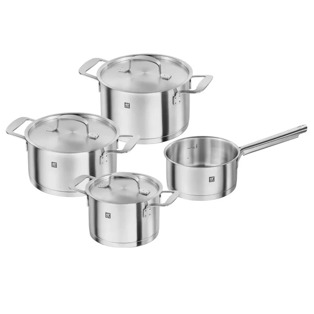 Zwilling Base 4-Piece Stainless Steel Cookware Set